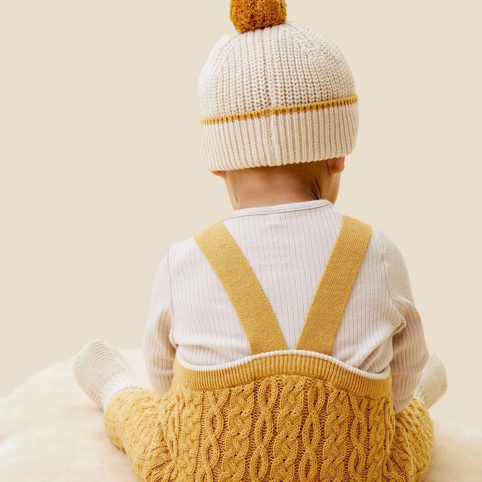 Strick-Overall & Body-Outfit