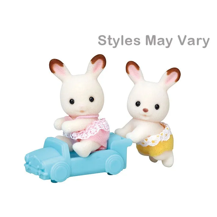 Calico Critters Schokoladen-Kaninchen-Zwillinge