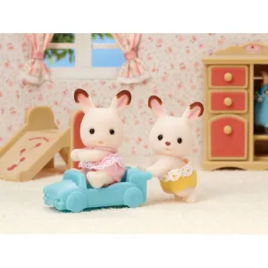 Calico Critters Schokoladen-Kaninchen-Zwillinge