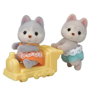 Calico Critters Husky-Zwillinge