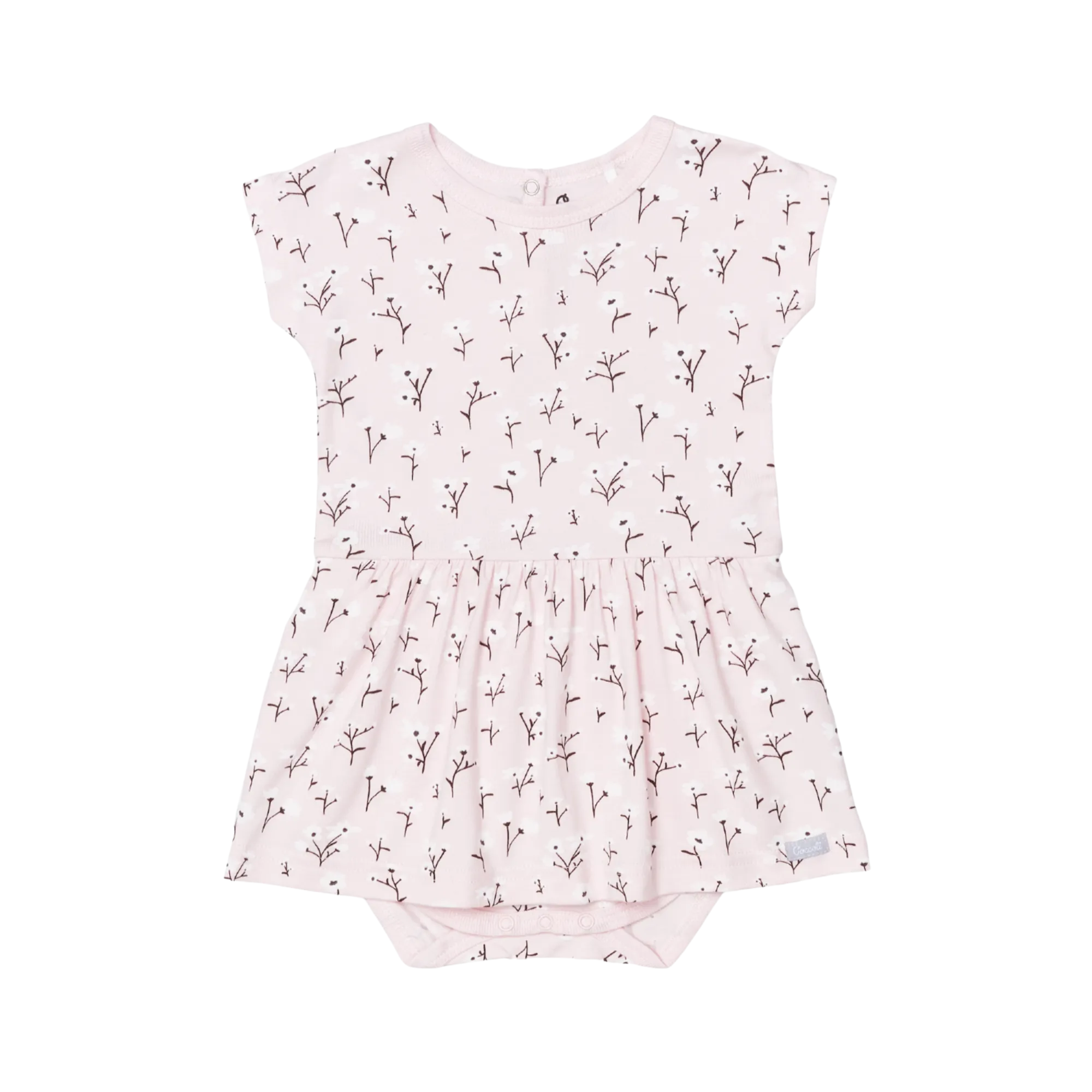 COCCOLI Baumwolle-Modal Strampler - Blumenmuster