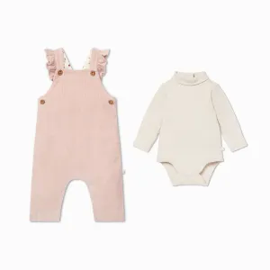 Cord-Rüschen-Overalls & Body-Outfit