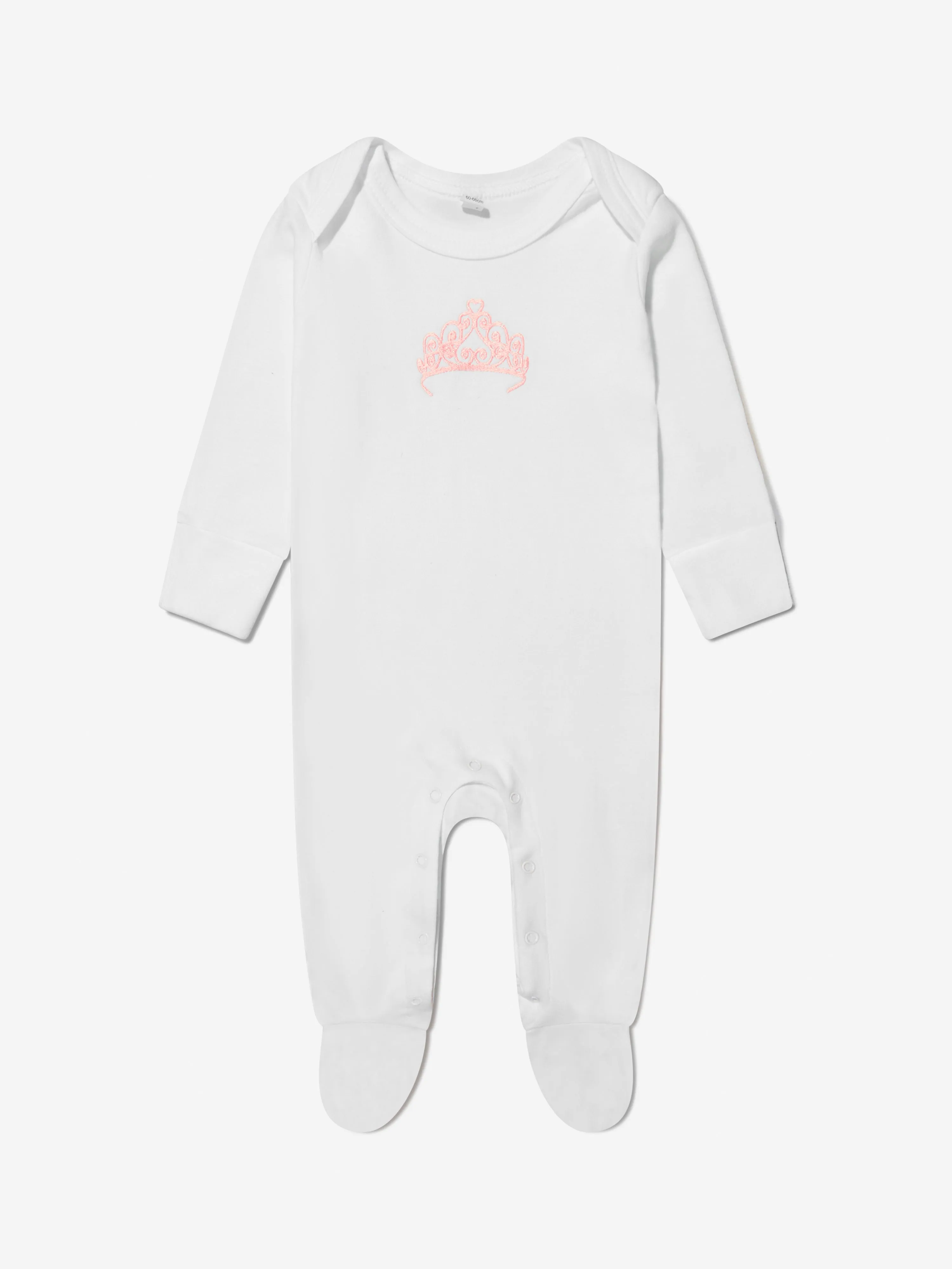 Cotton and Company Baby Girls Bio-Baumwolle Krone Babygrow und Musselin-Set