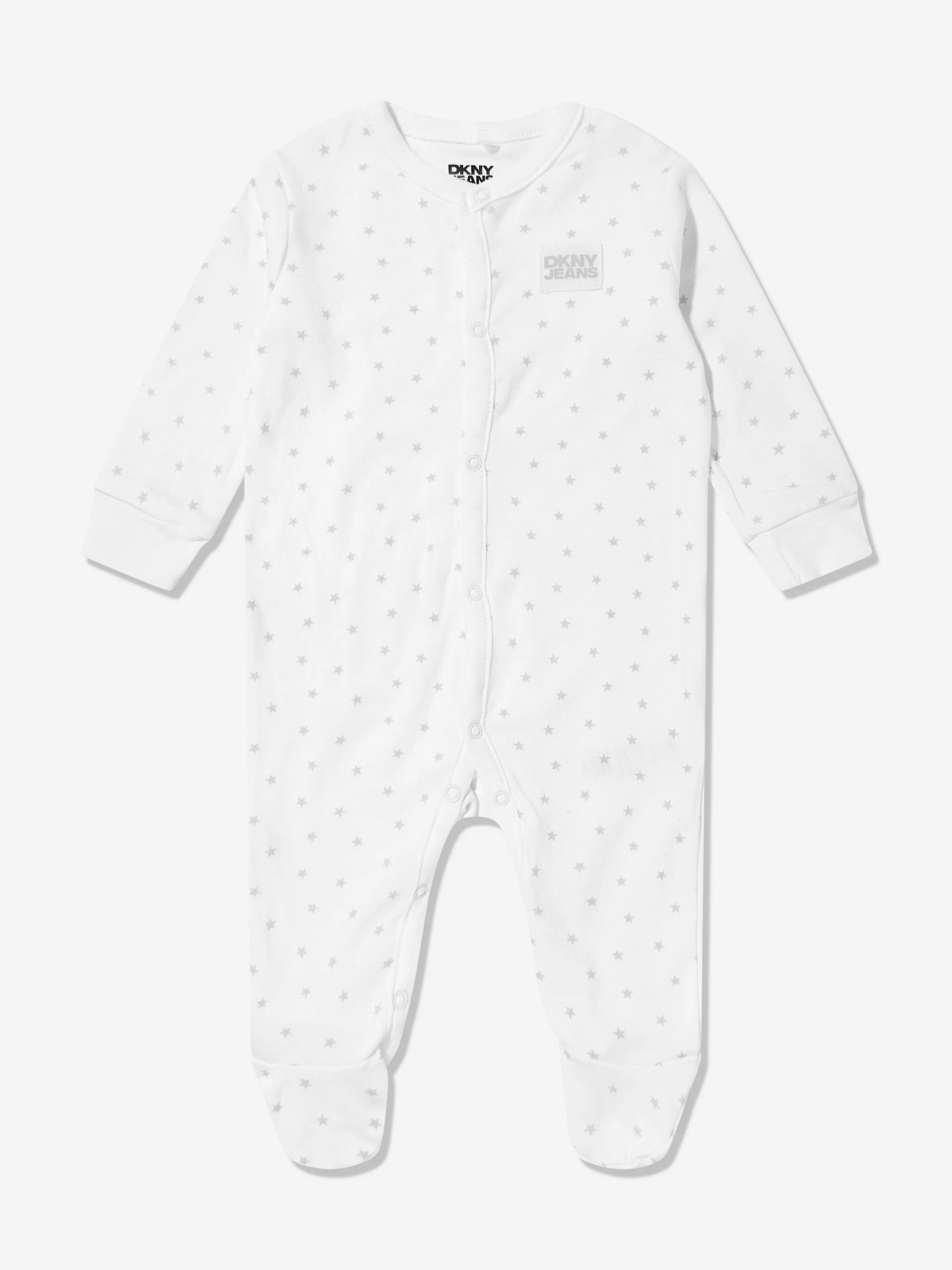 DKNY Baby 3-teiliges Strampler-Set in Grau