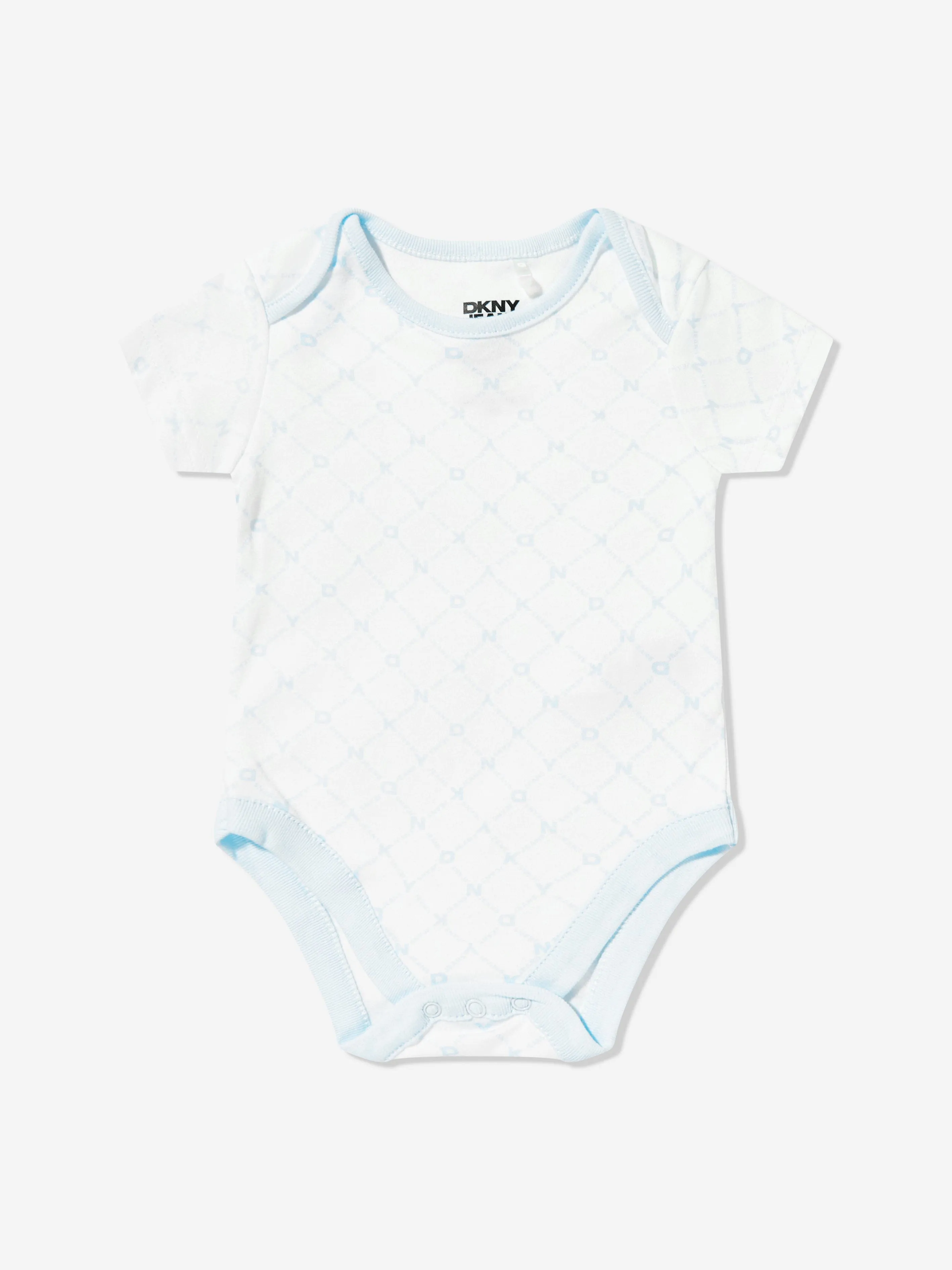 DKNY Baby Boys 4-teiliges Strampler-Set in Blau