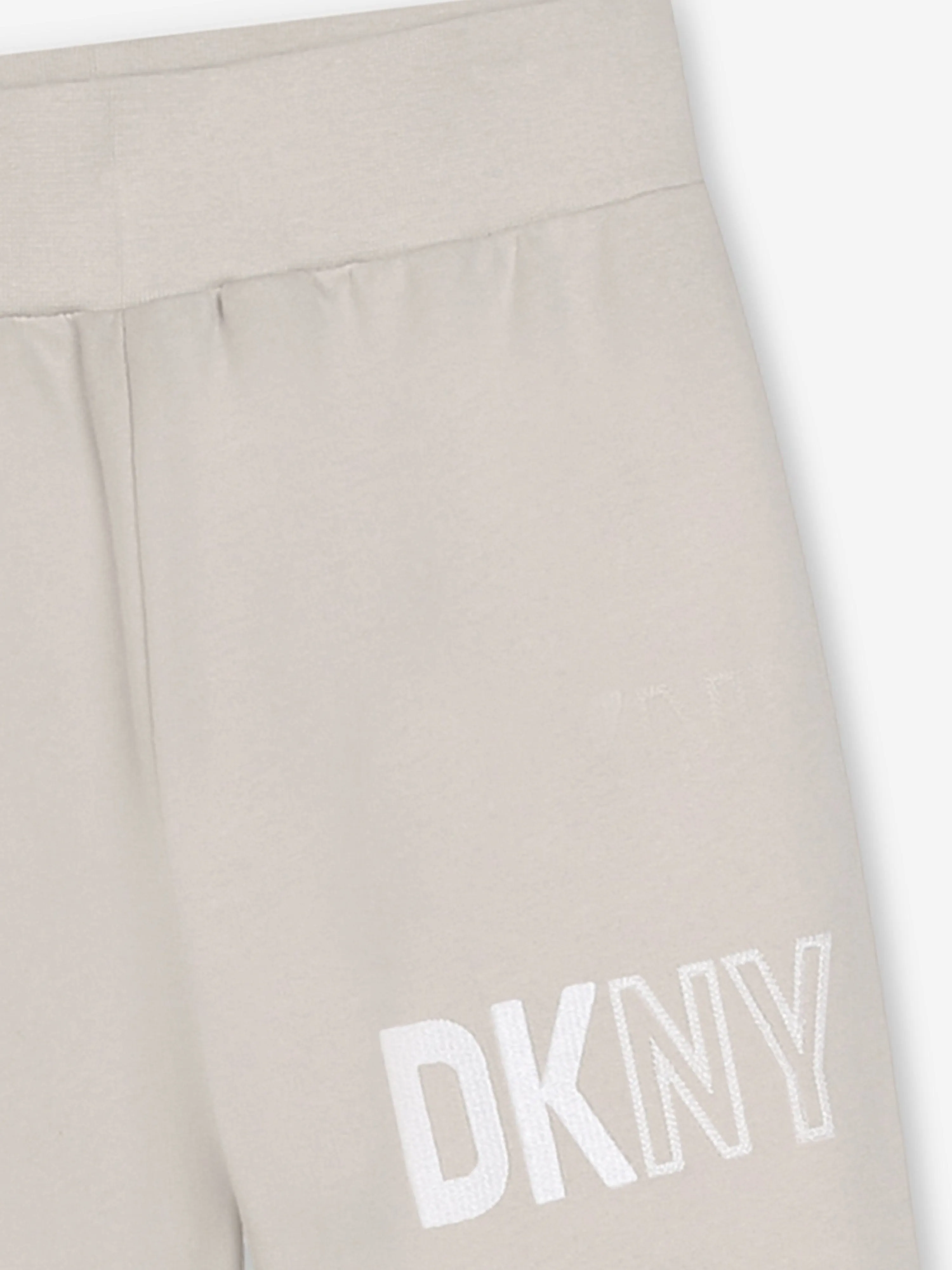 DKNY Kids Logo Jogginghose in Weiß