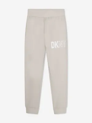 DKNY Kids Logo Jogginghose in Weiß