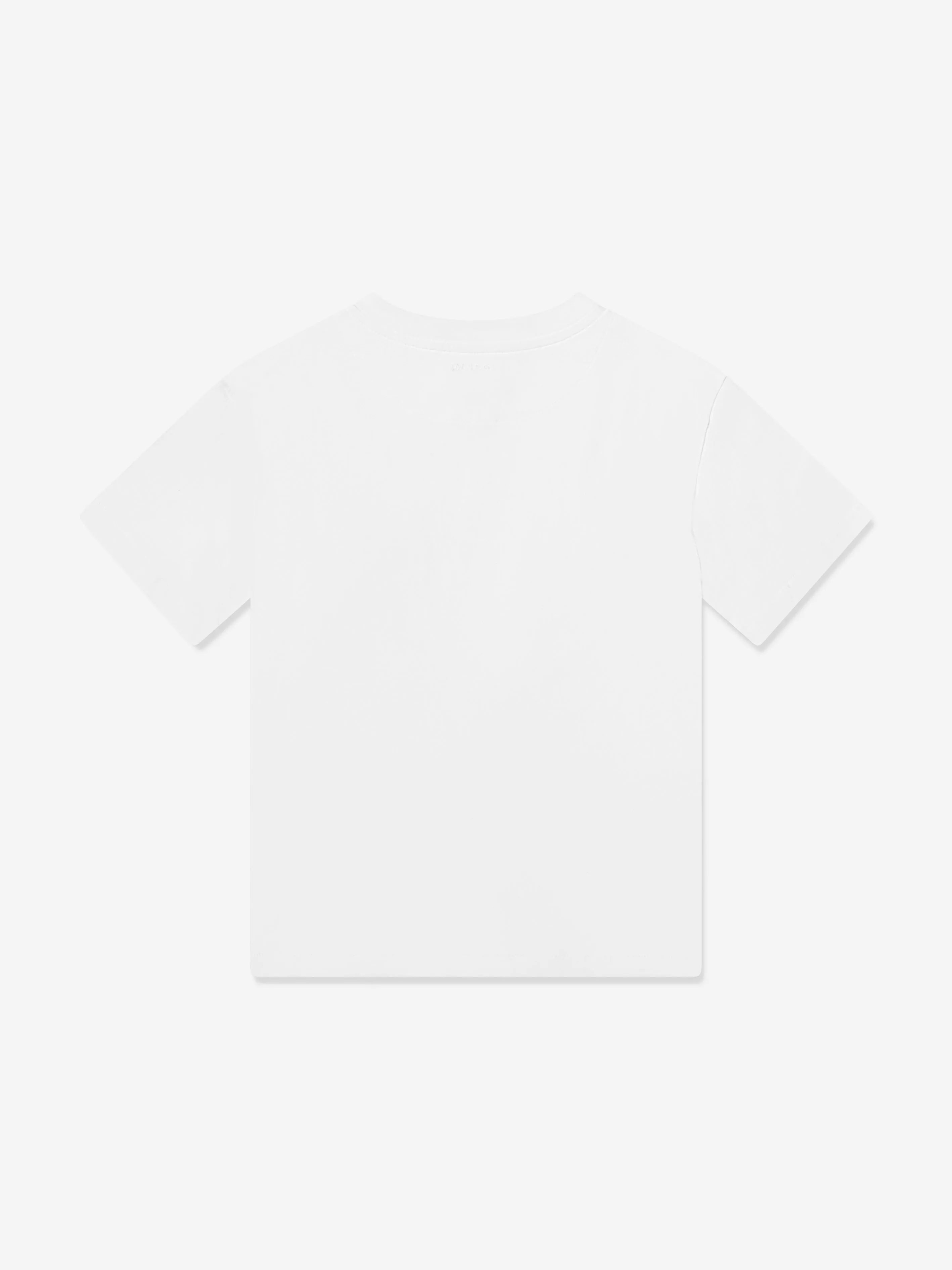 DL1961 Jungen Gestreiftes T-Shirt mit Tasche in Weiß