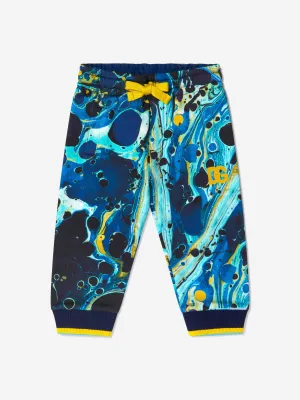 Dolce & Gabbana Baby Boys Baumwoll-Jogger mit Marmordruck