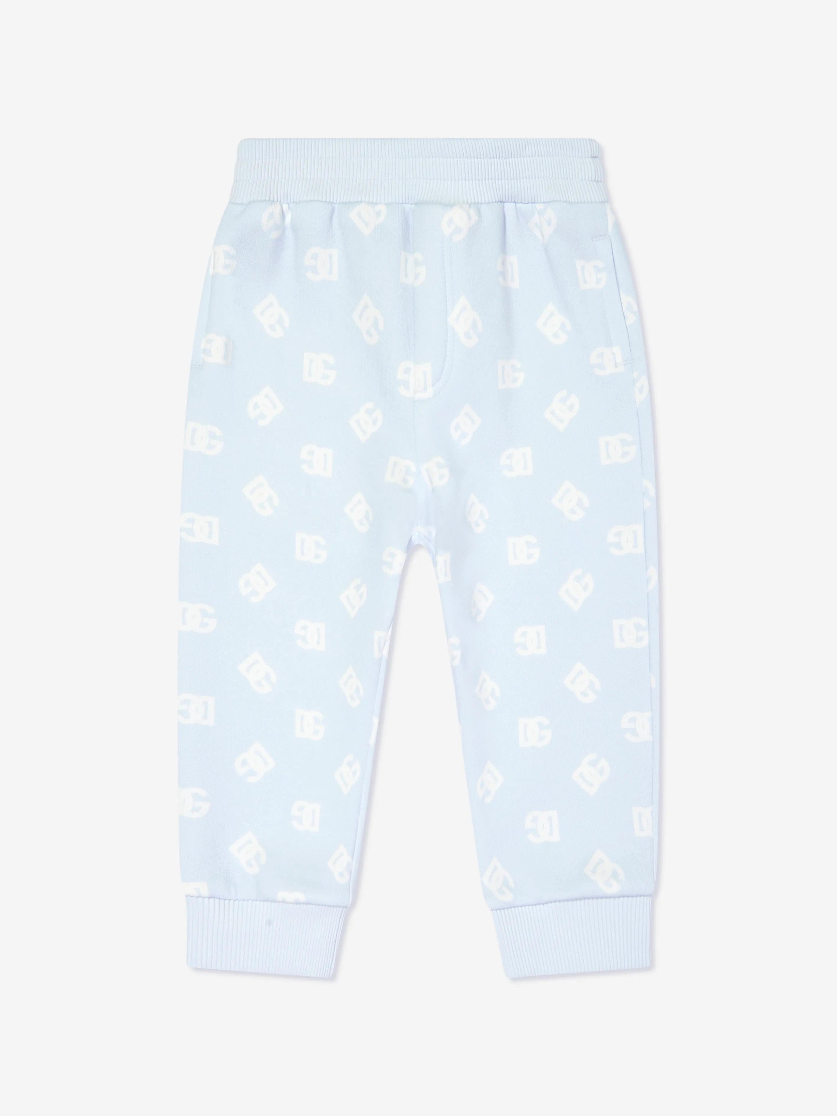 Dolce & Gabbana Baby Boys Logo Joggerhose in Blau