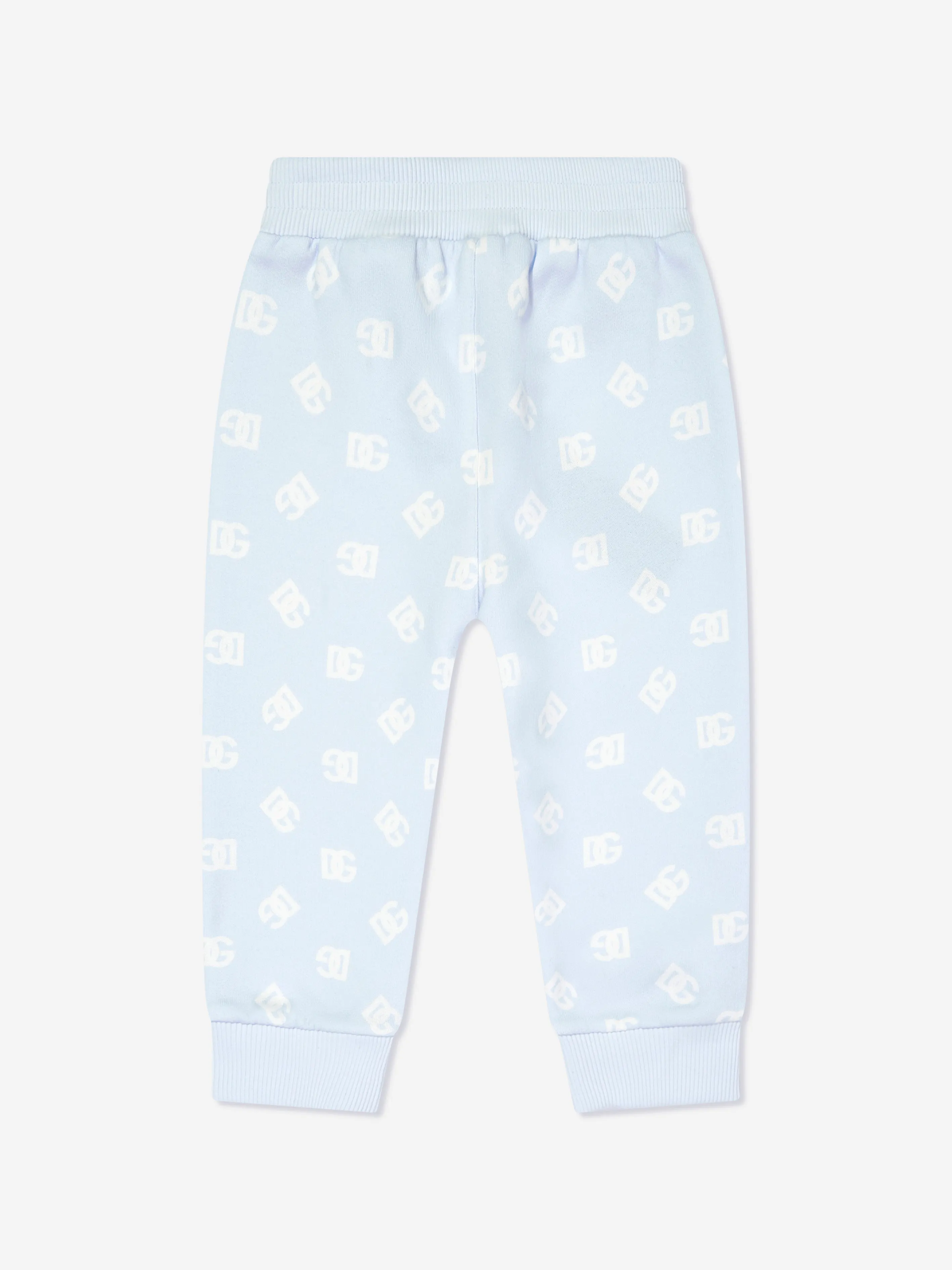 Dolce & Gabbana Baby Boys Logo Joggerhose in Blau