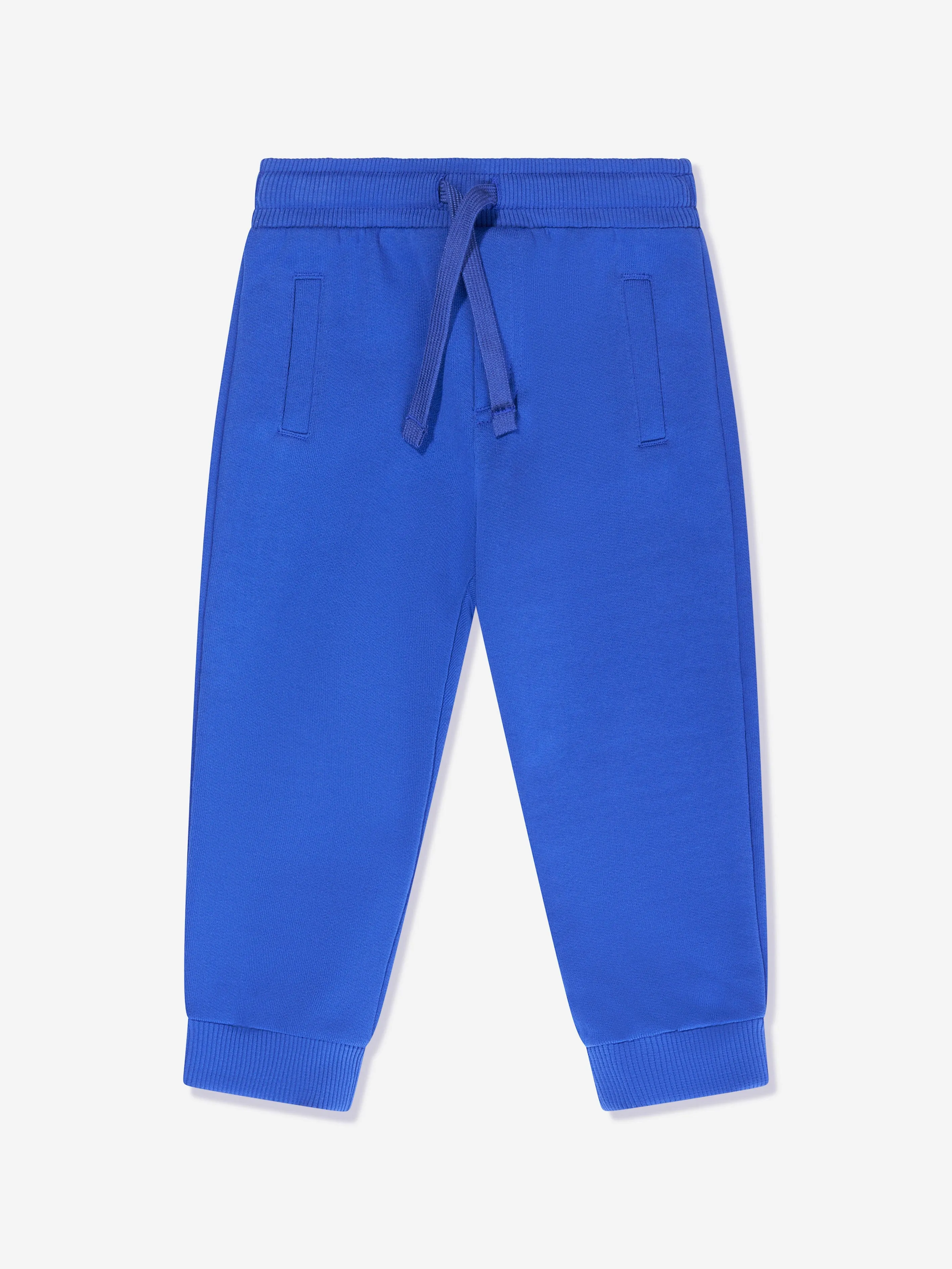 Dolce & Gabbana Baby Boys Logo Joggerhose in Blau
