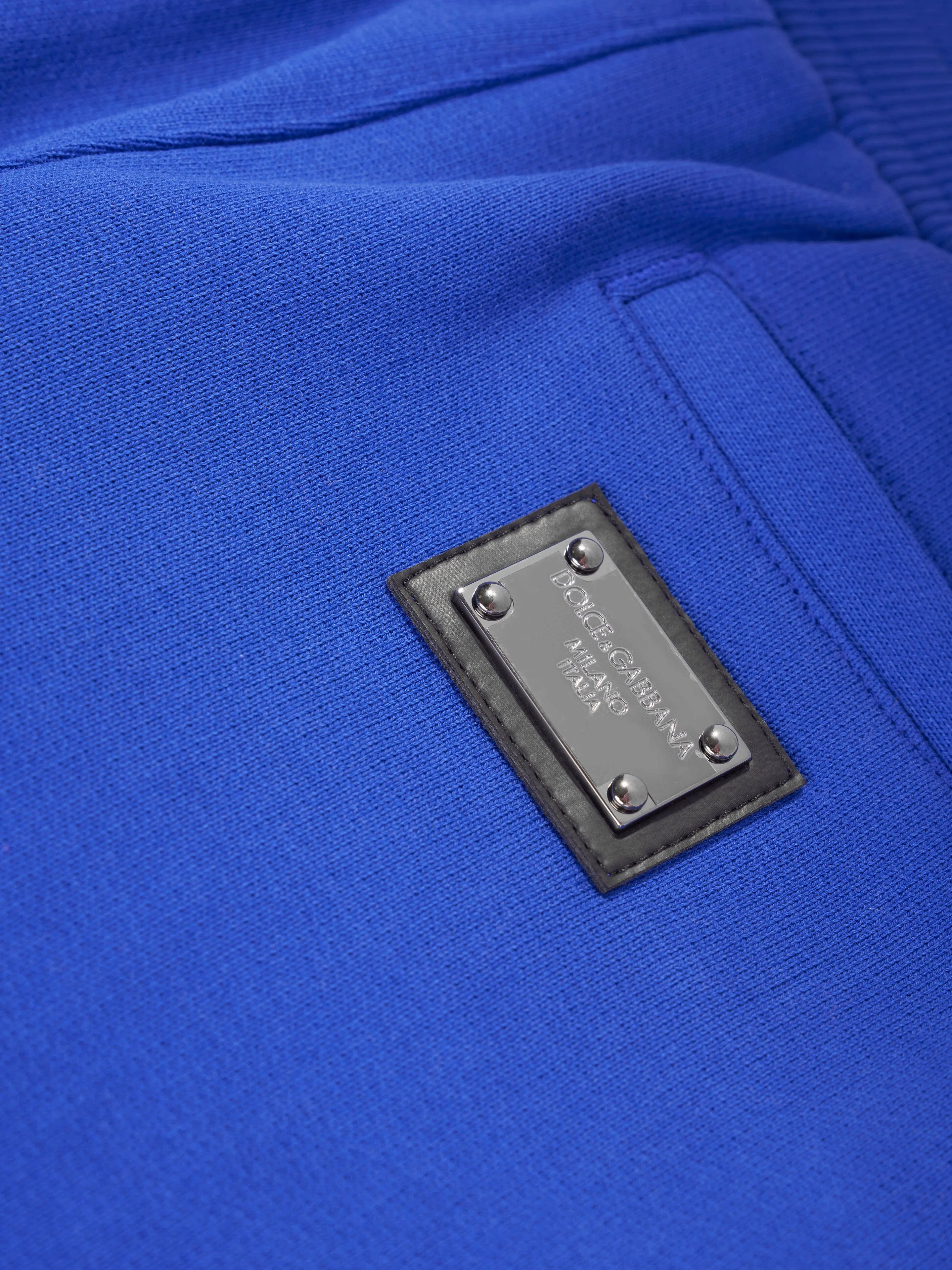 Dolce & Gabbana Baby Boys Logo Joggerhose in Blau