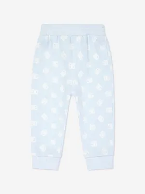 Dolce & Gabbana Baby Boys Logo Joggerhose in Blau