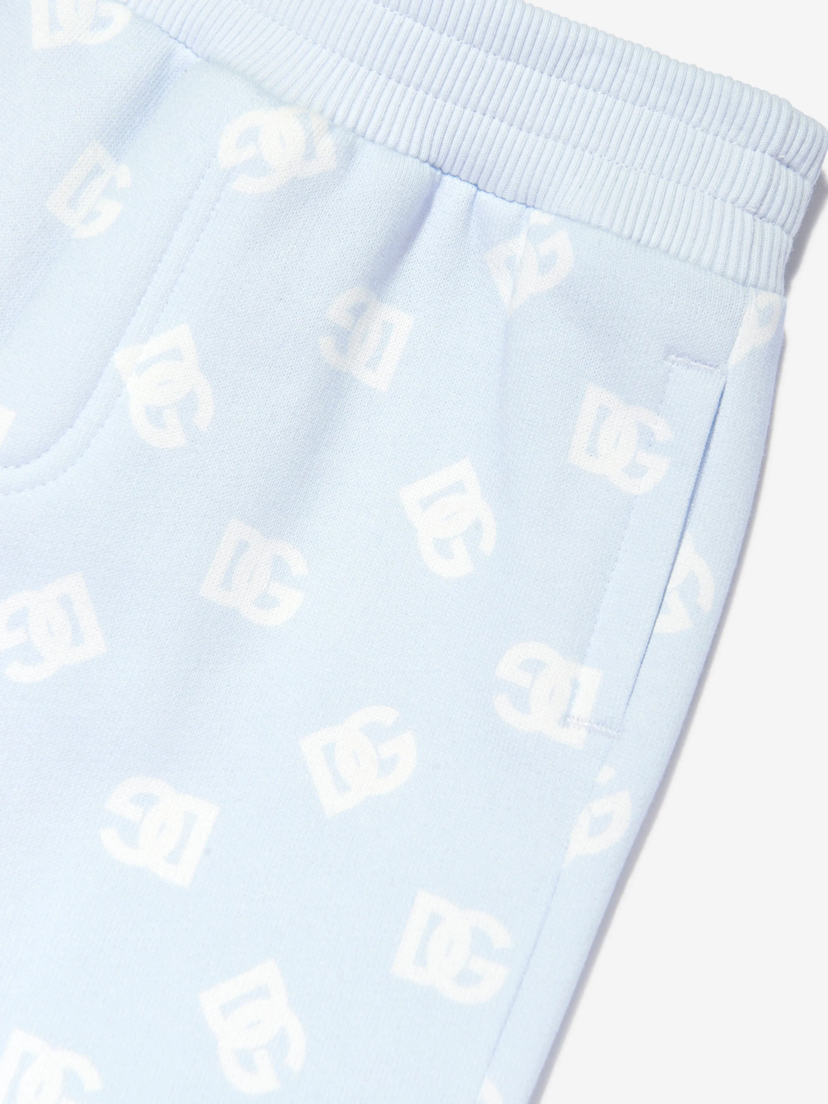 Dolce & Gabbana Baby Boys Logo Joggerhose in Blau