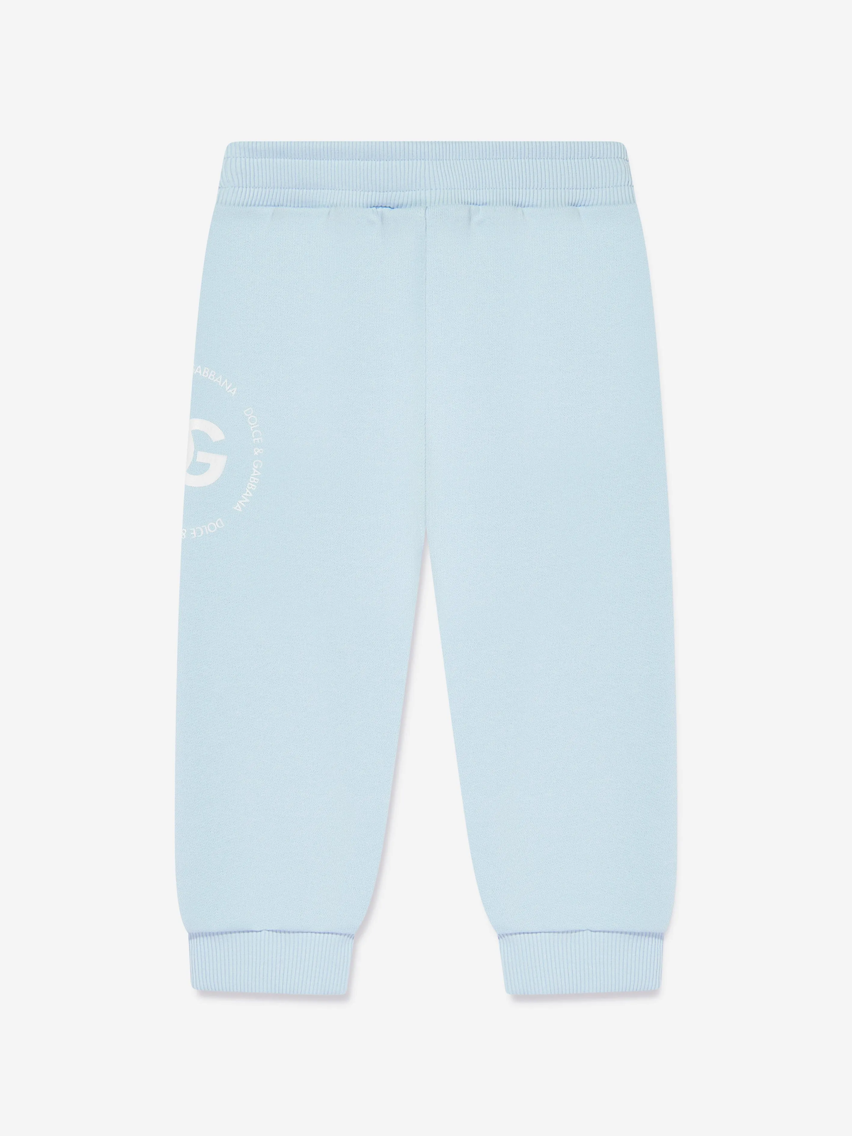 Dolce & Gabbana Baby Boys Logomania Joggerhose in Blau