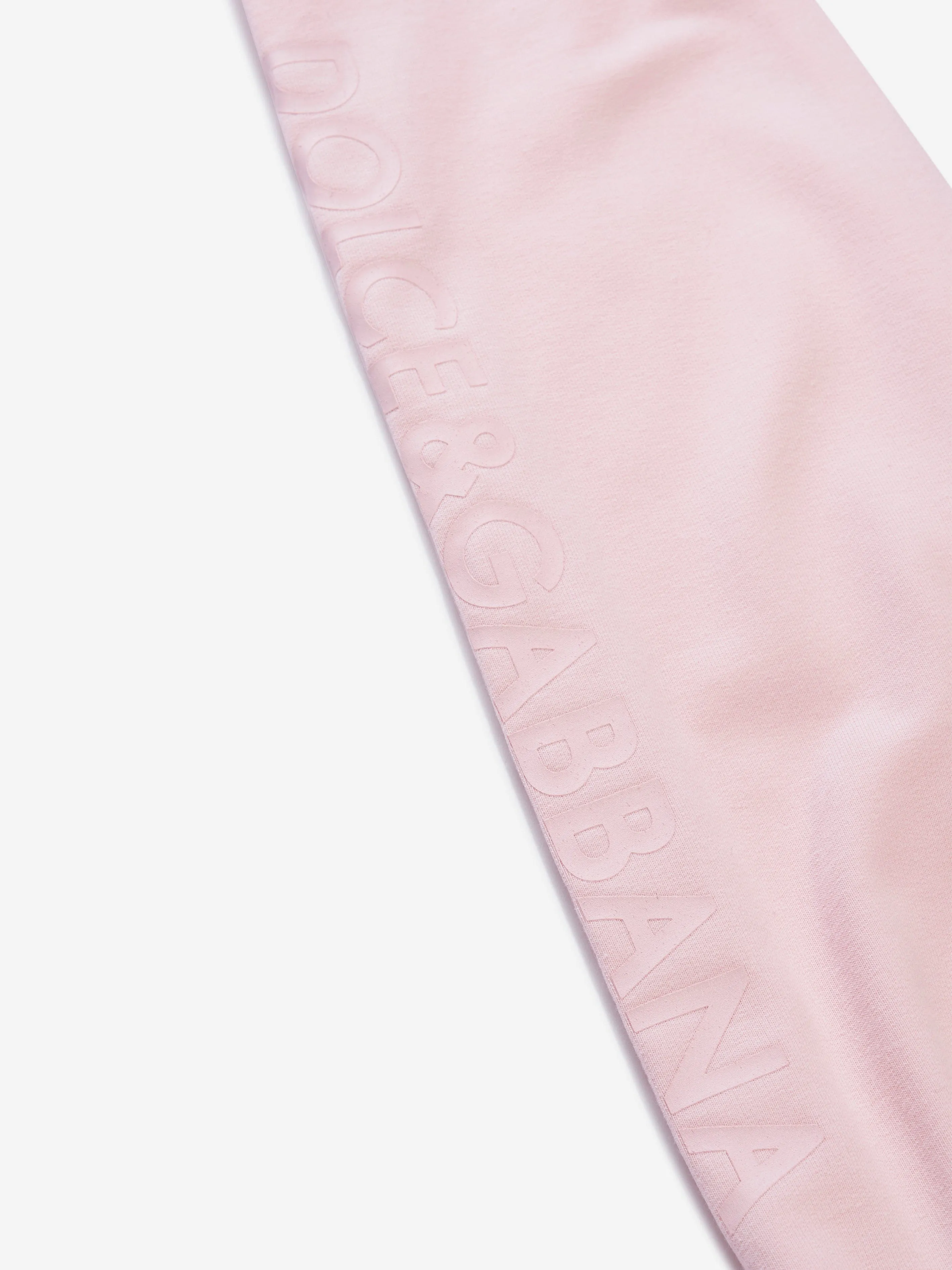 Dolce & Gabbana Baby Mädchen Joggerhose in Rosa