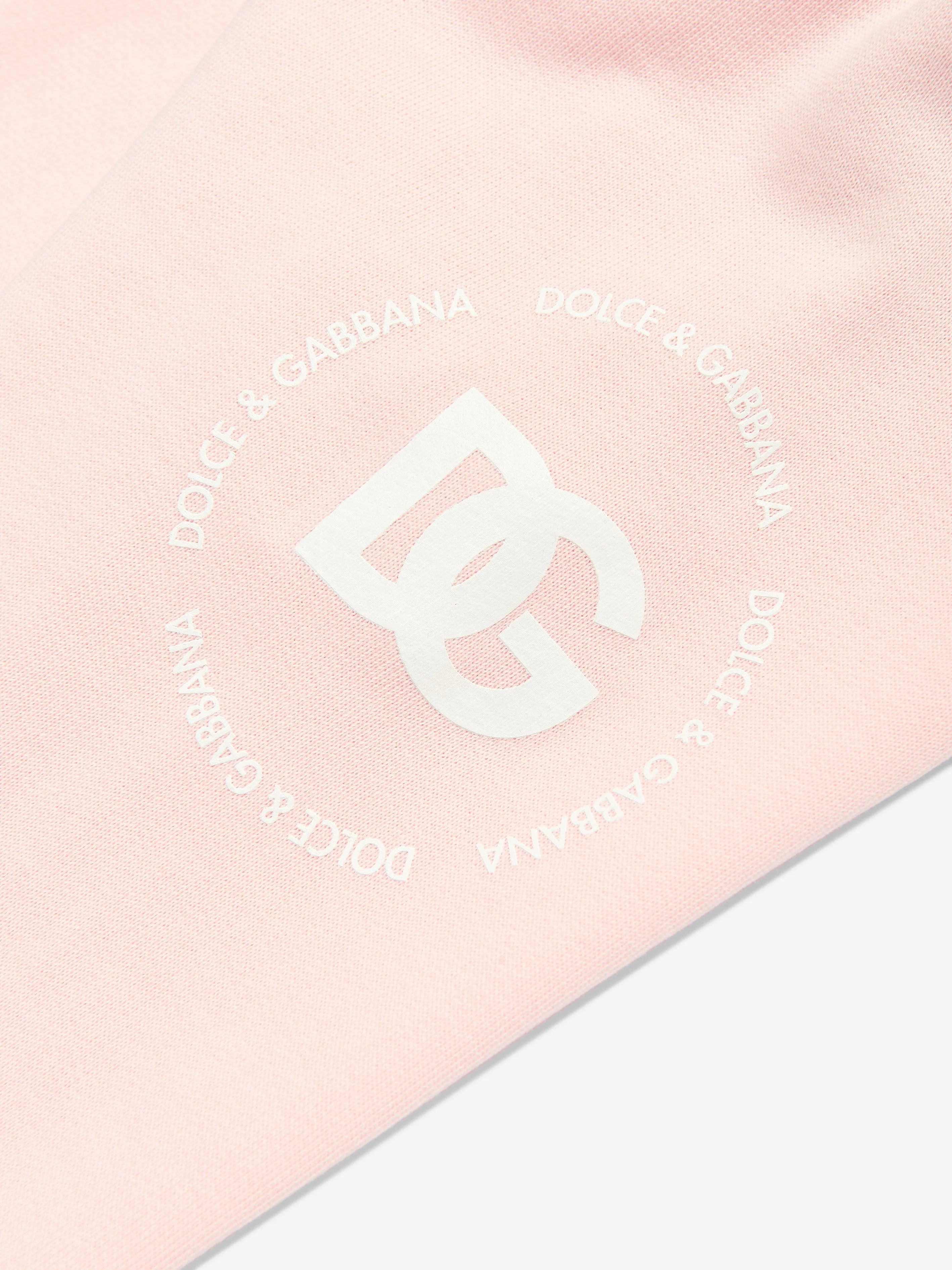 Dolce & Gabbana Baby Mädchen Logomania Joggerhose in Rosa
