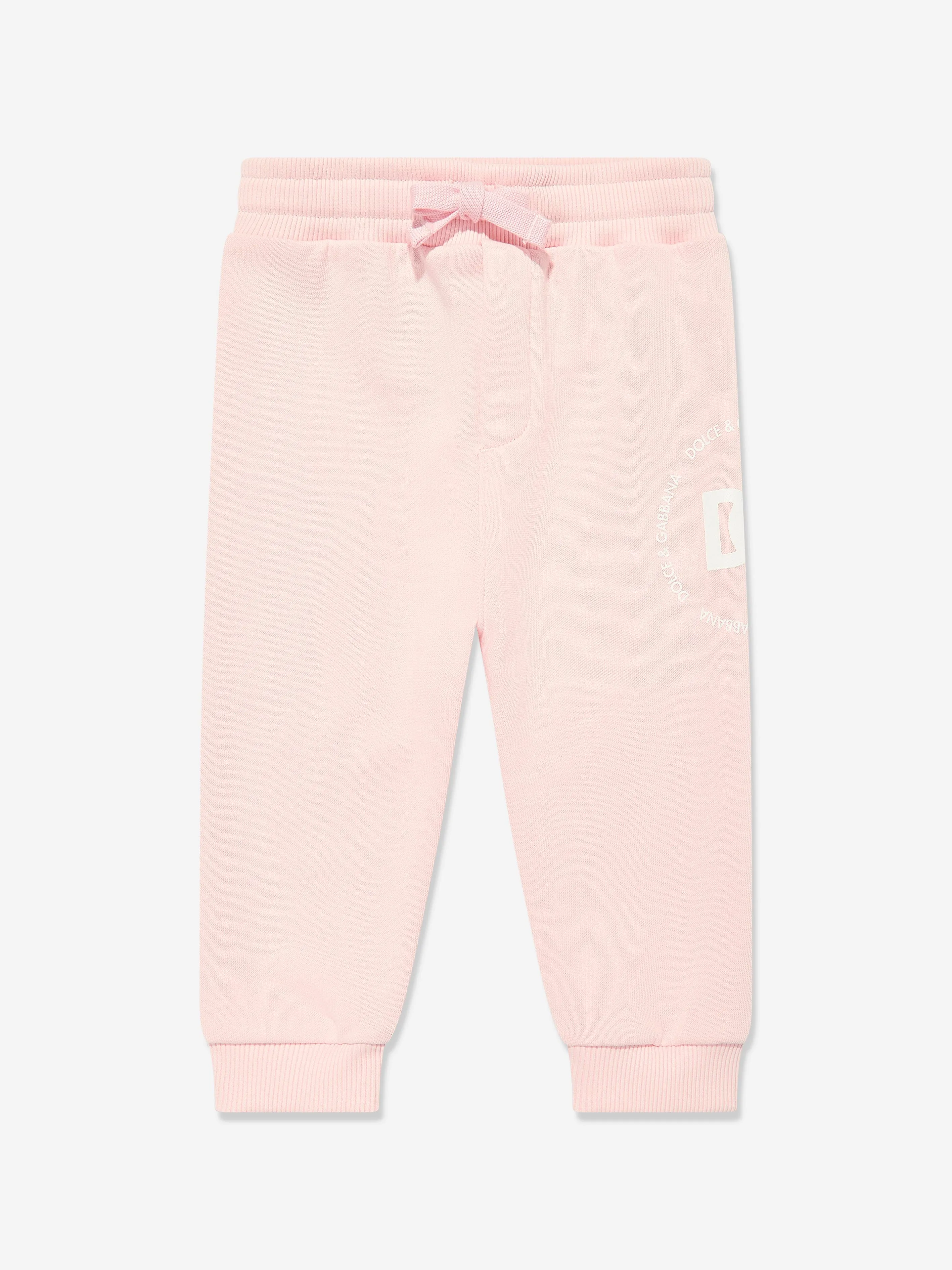 Dolce & Gabbana Baby Mädchen Logomania Joggerhose in Rosa