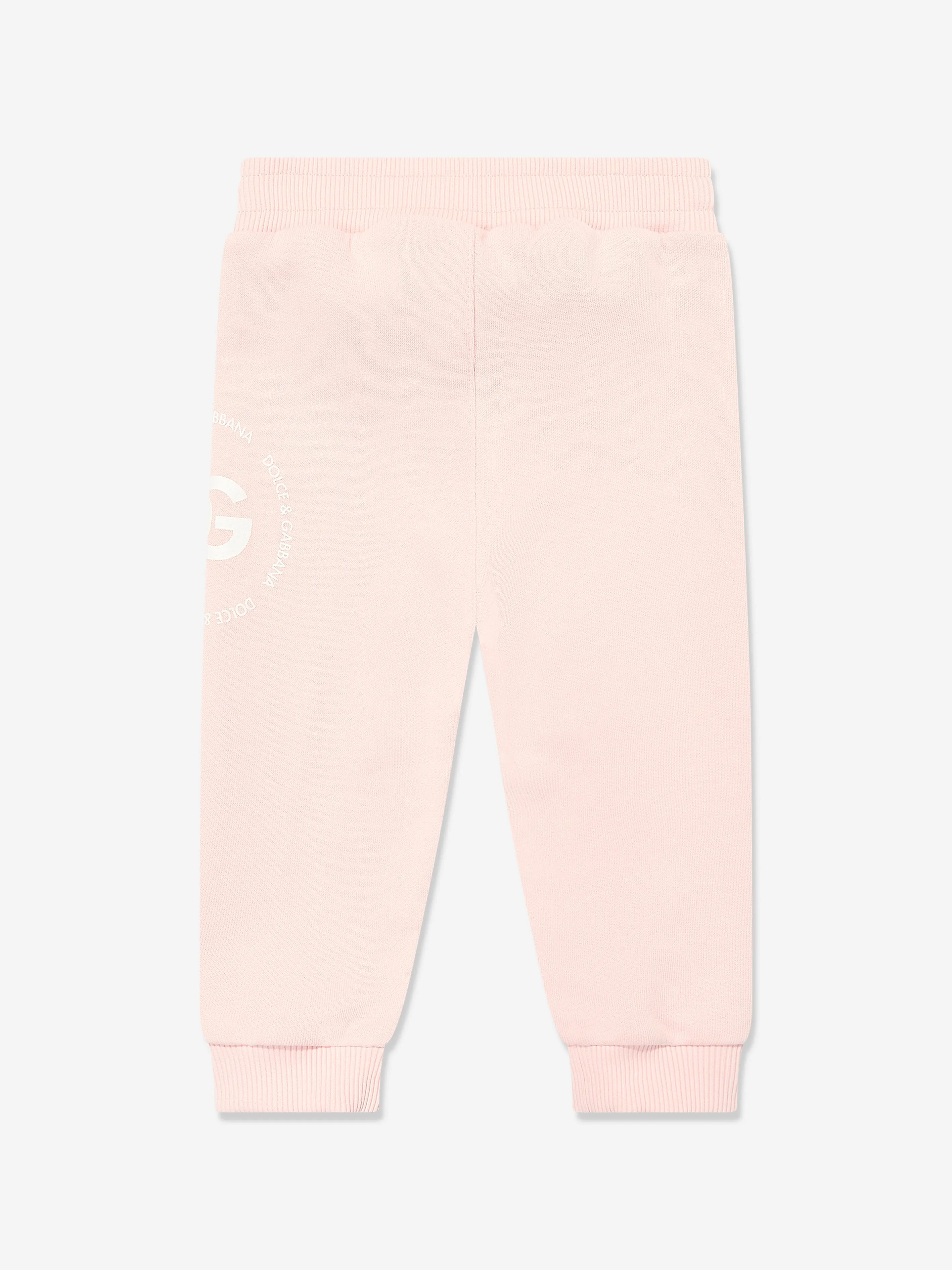 Dolce & Gabbana Baby Mädchen Logomania Joggerhose in Rosa