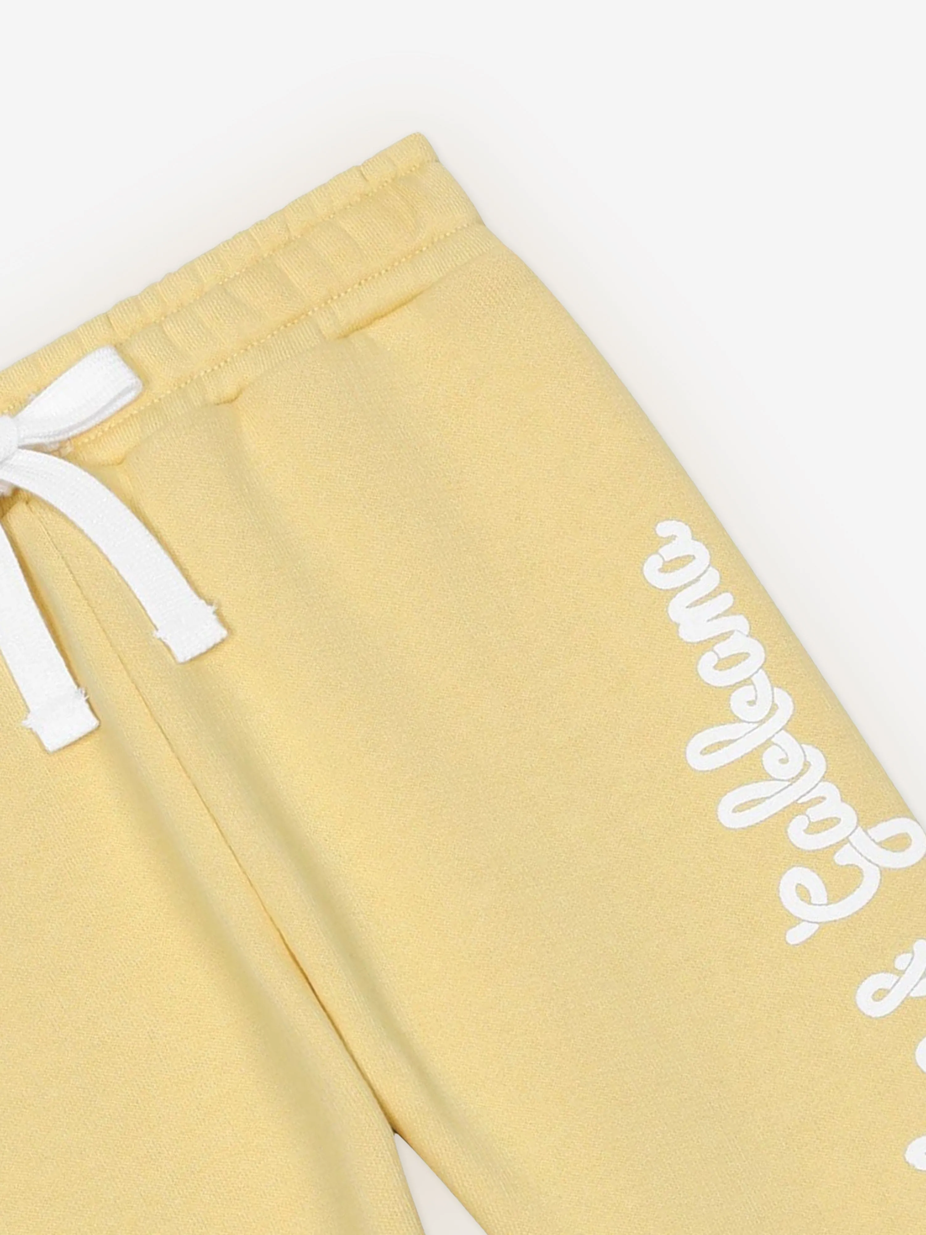 Dolce & Gabbana Baby Logo Joggerhose in Gelb
