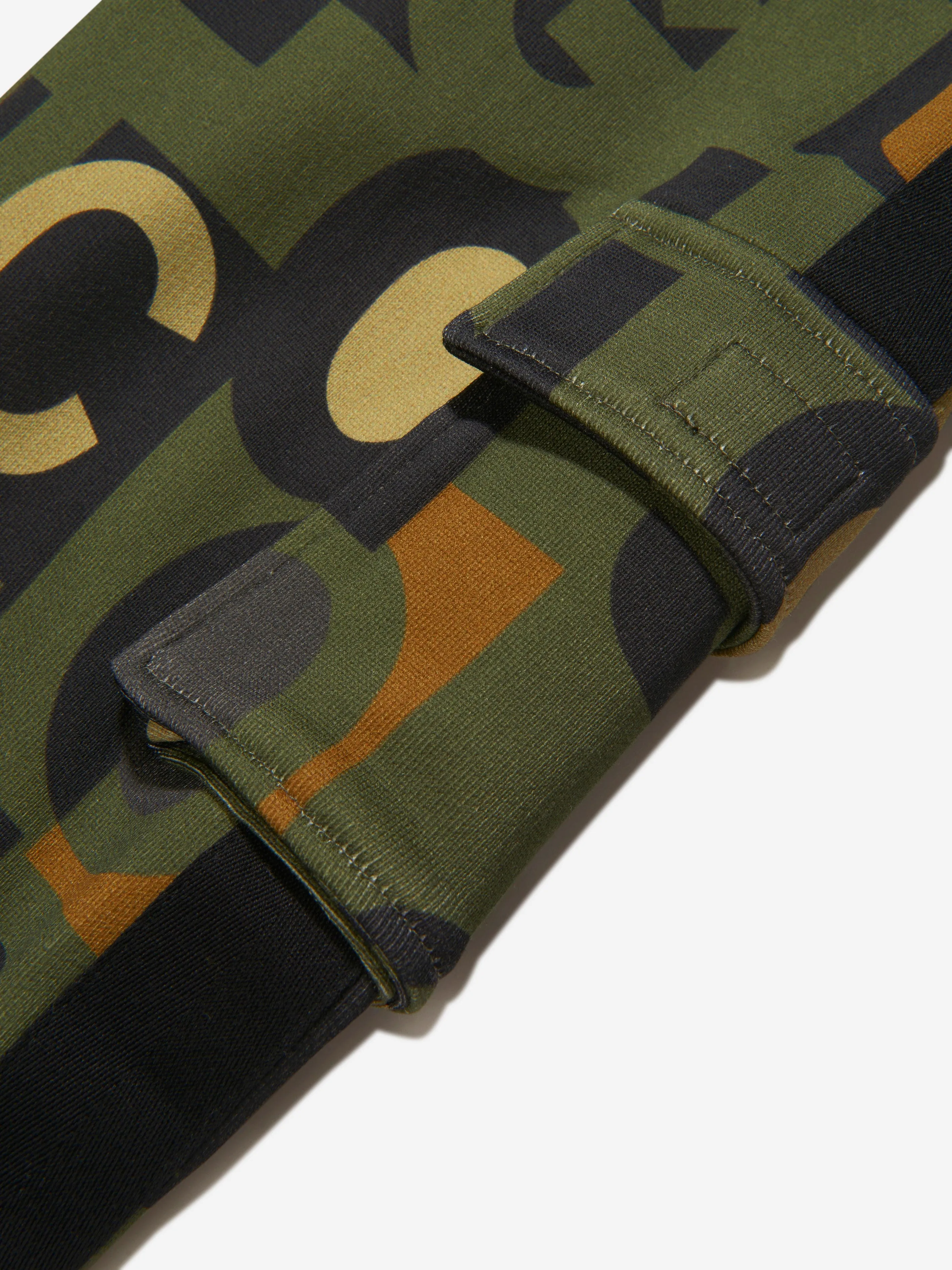 Dolce & Gabbana Jungen Baumwoll-Logo Militärhose