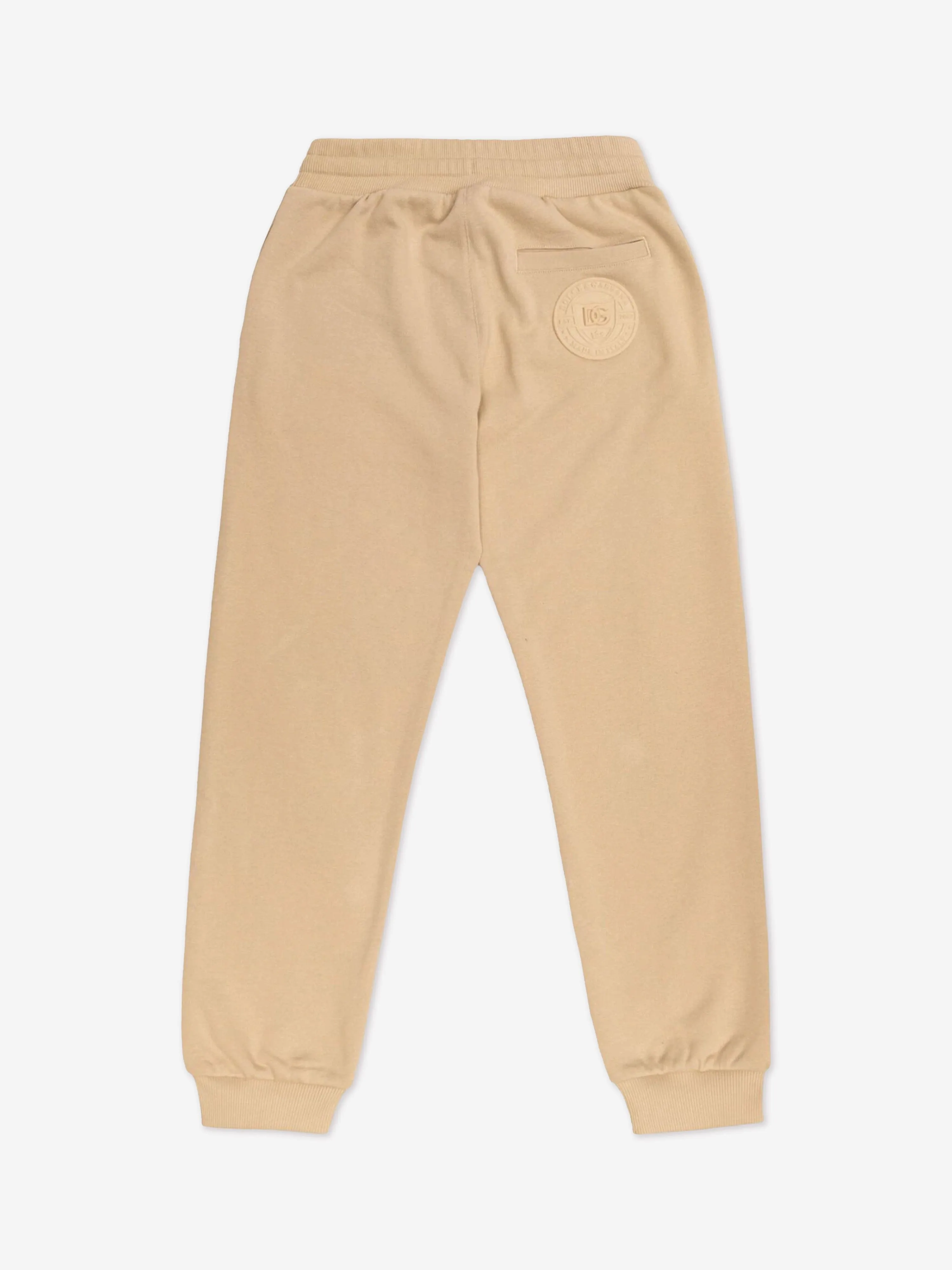 Dolce & Gabbana Jogginghose für Jungen mit Logo in Beige