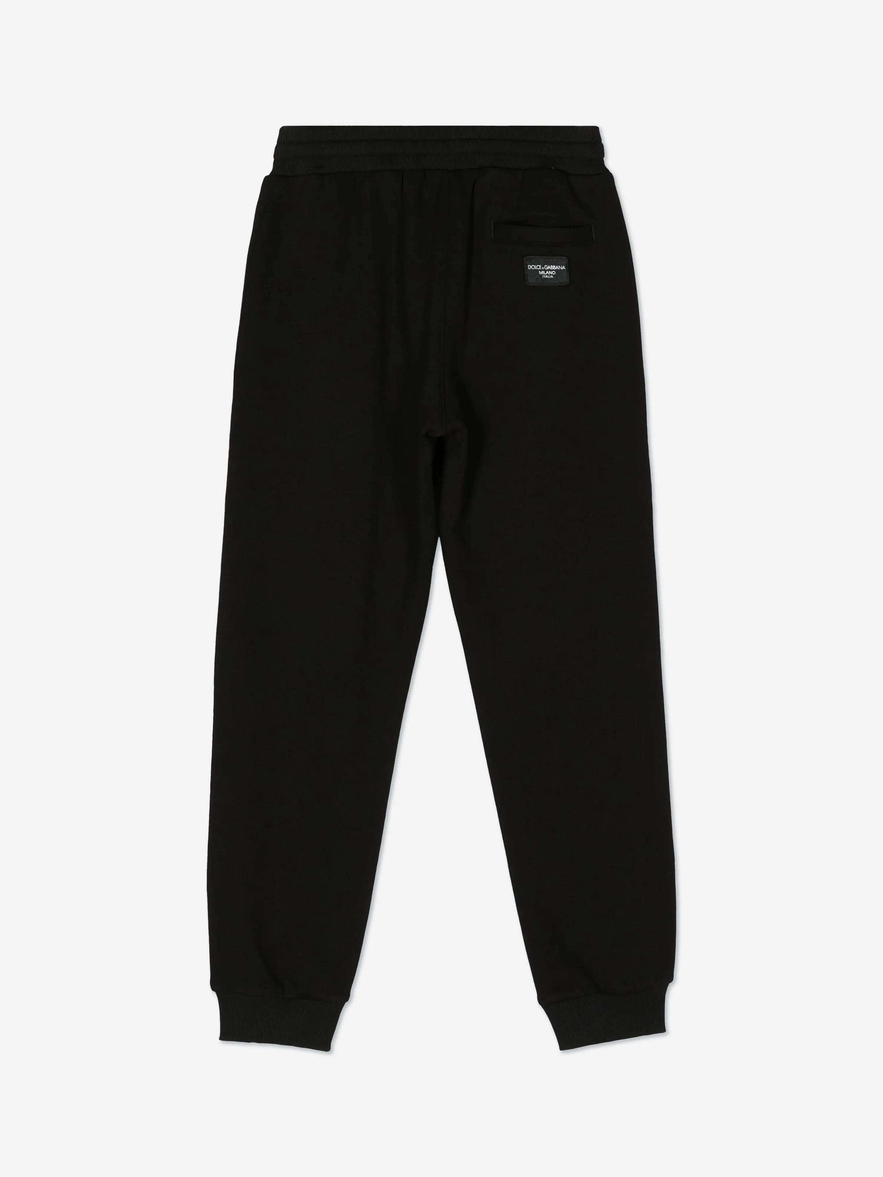 Dolce & Gabbana Jogginghose für Jungen mit Logo in Schwarz