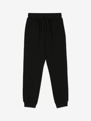 Dolce & Gabbana Jogginghose für Jungen mit Logo in Schwarz
