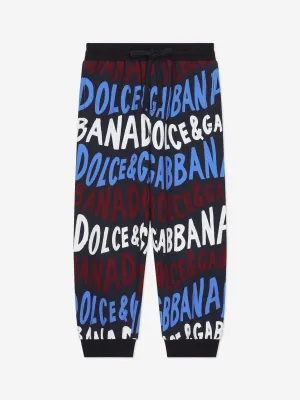 Dolce & Gabbana Jogginghose für Jungen mit Logo in Mehrfarben