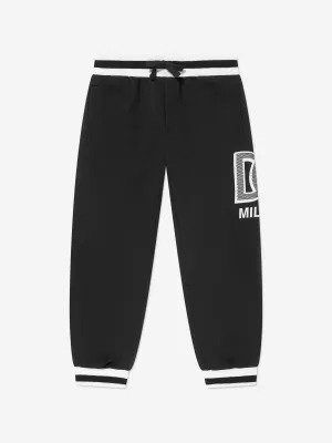 Dolce & Gabbana Jungen Milano Jogginghosen in Schwarz