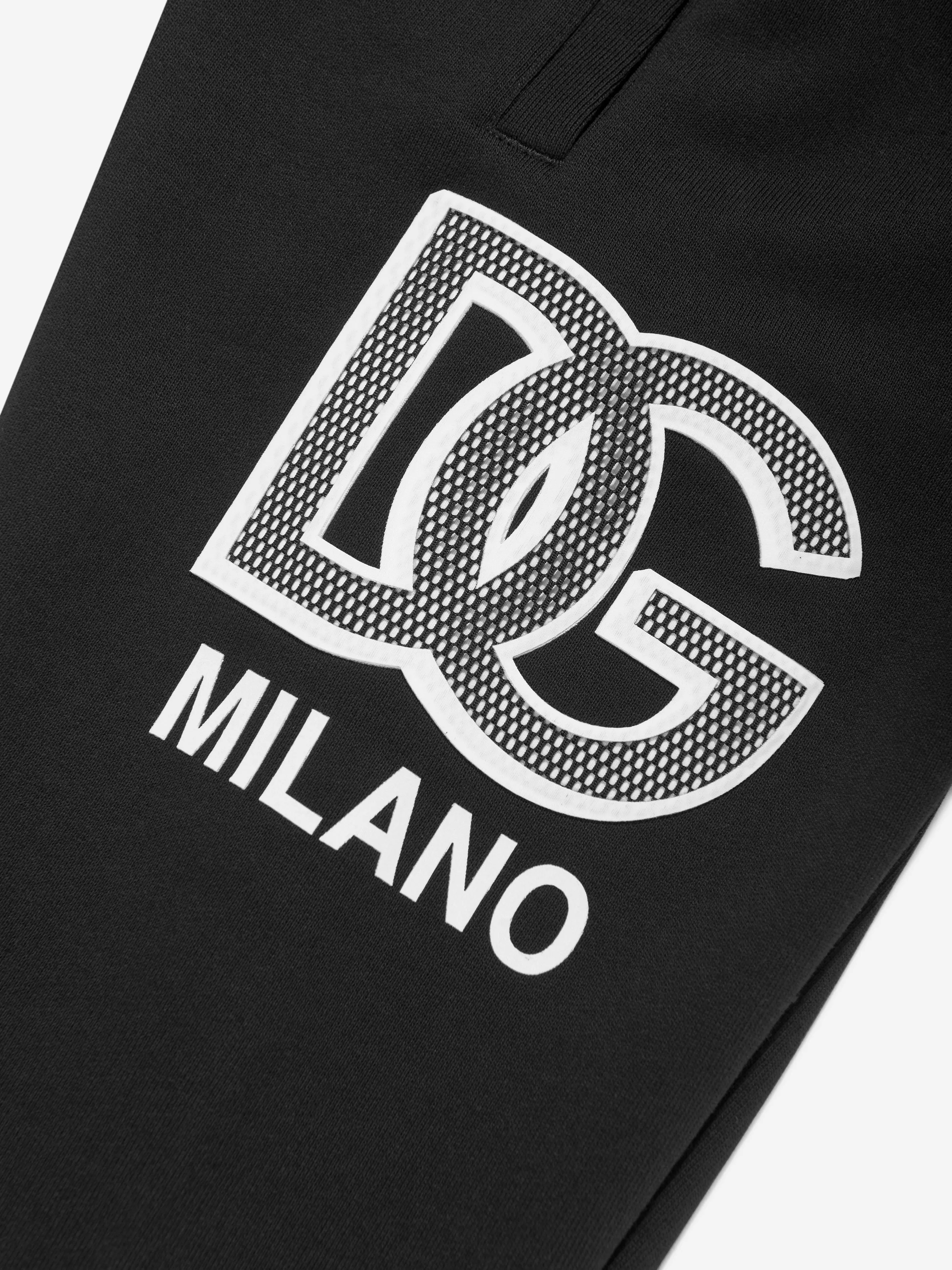 Dolce & Gabbana Jungen Milano Jogginghosen in Schwarz
