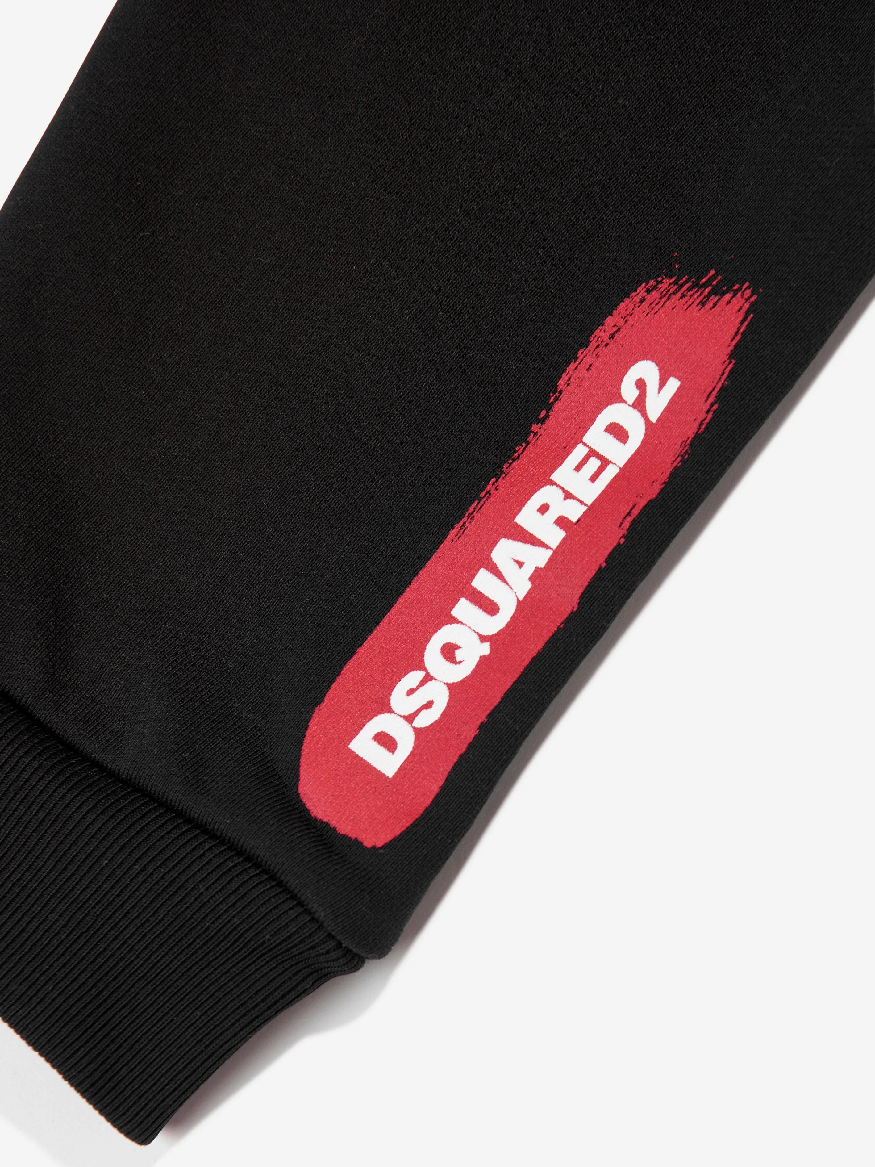 Dsquared2 Kids Logo Jogginghose in Schwarz