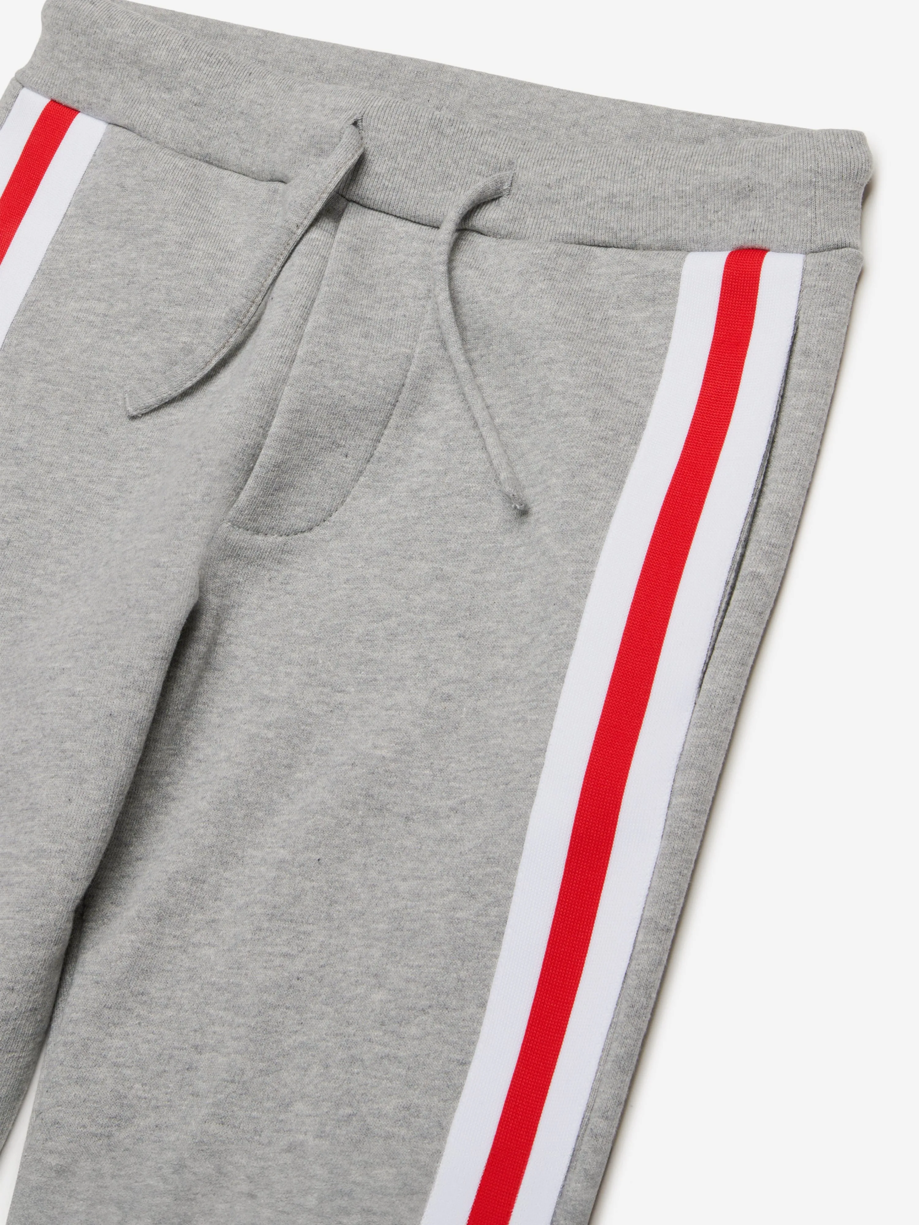 Dsquared2 Kids Jogginghose mit Streifenbesatz in Grau
