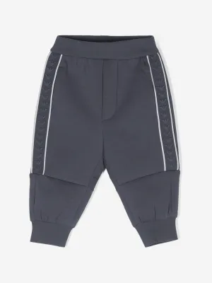 Emporio Armani Baby Boys Logo Jogginghose in Blau