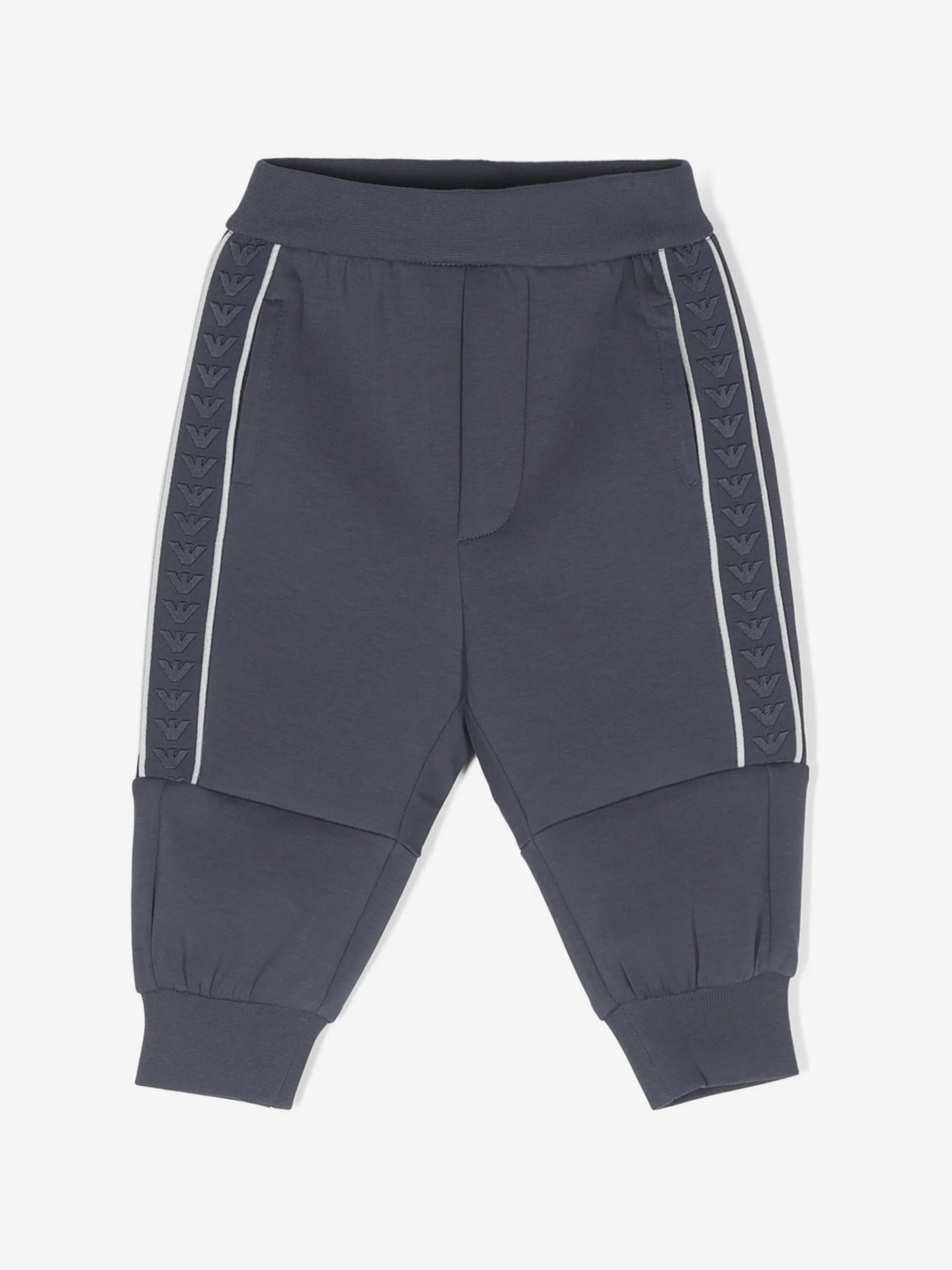 Emporio Armani Baby Boys Logo Jogginghose in Blau