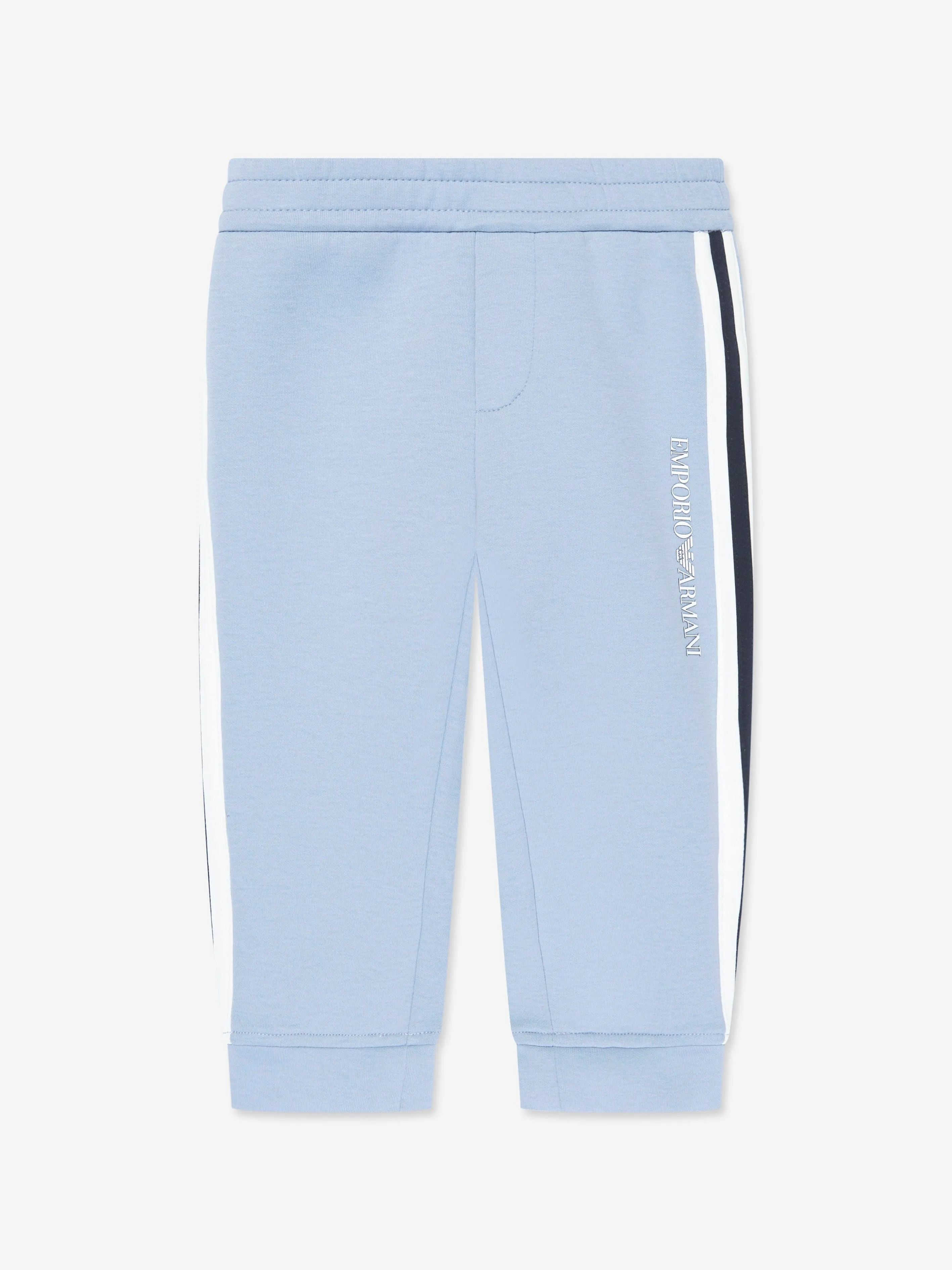 Emporio Armani Baby Boys Logo Joggerhose in Blau