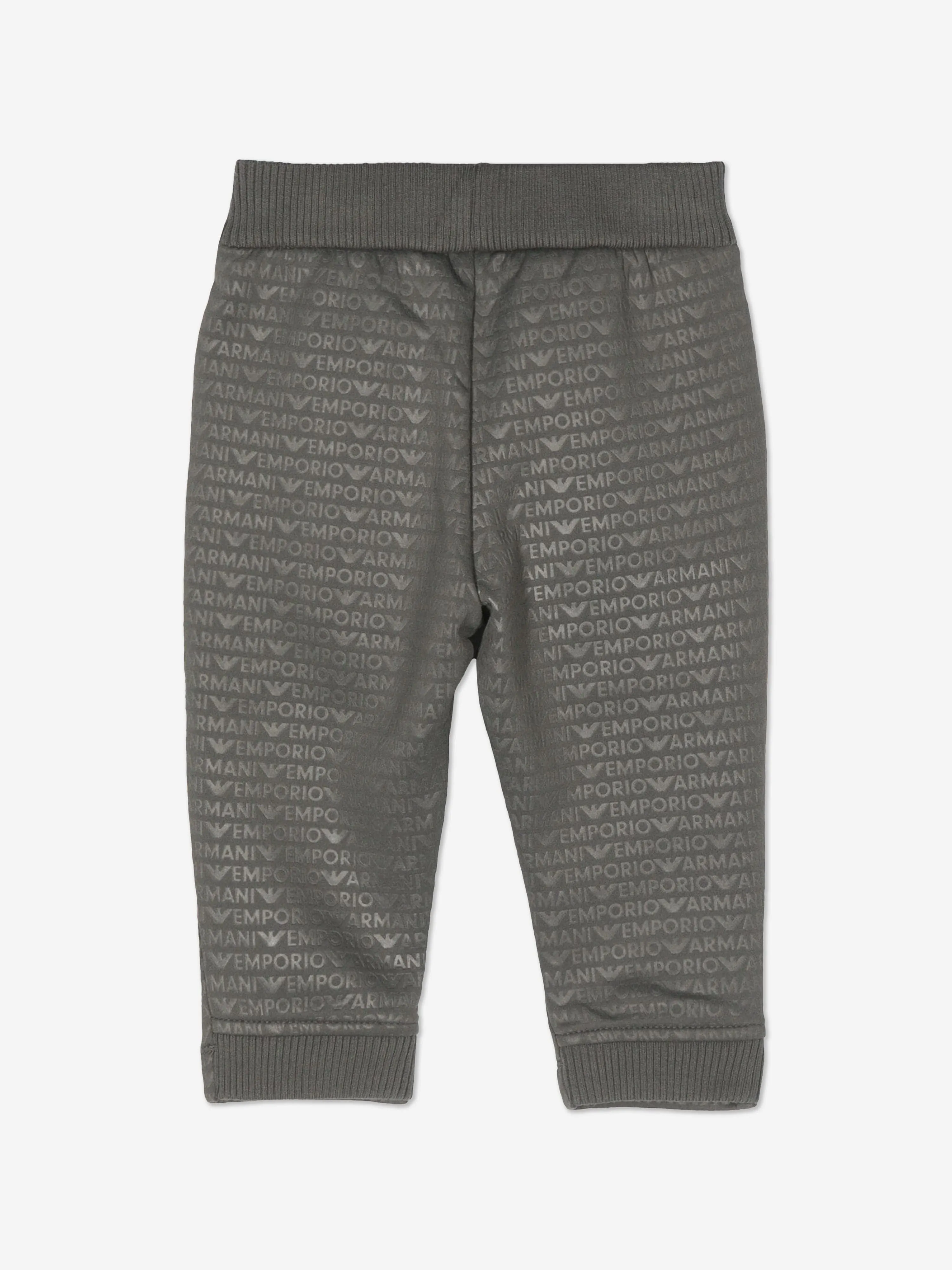 Emporio Armani Baby Boys Logo Jogginghose in Grün