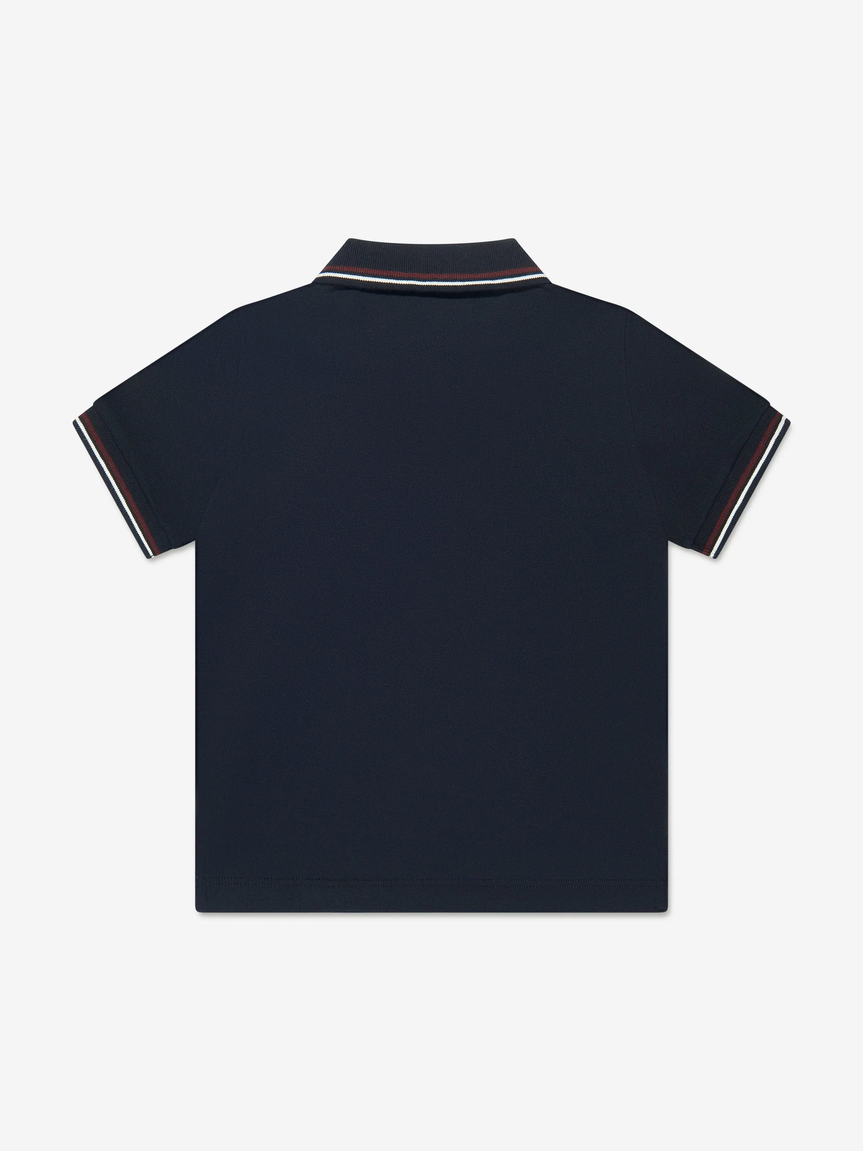 Emporio Armani Baby Boys Logo Polo-Shirt in Marineblau