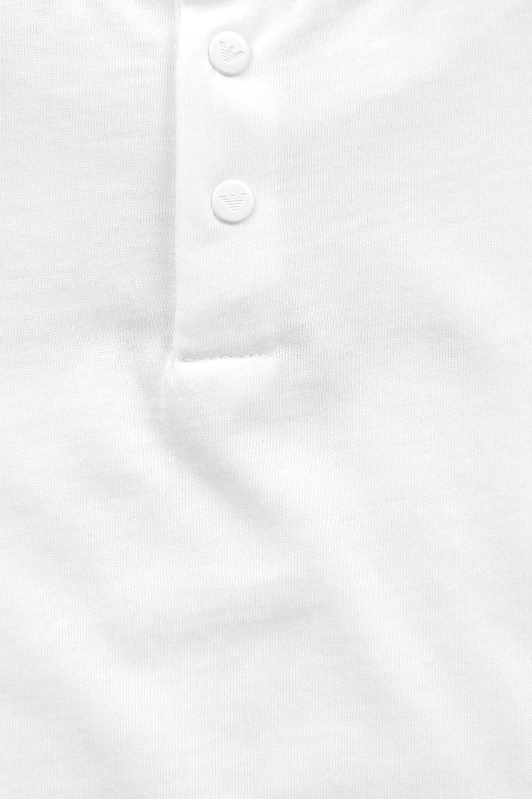 Emporio Armani Baby Boys Logo T-Shirt in Weiß