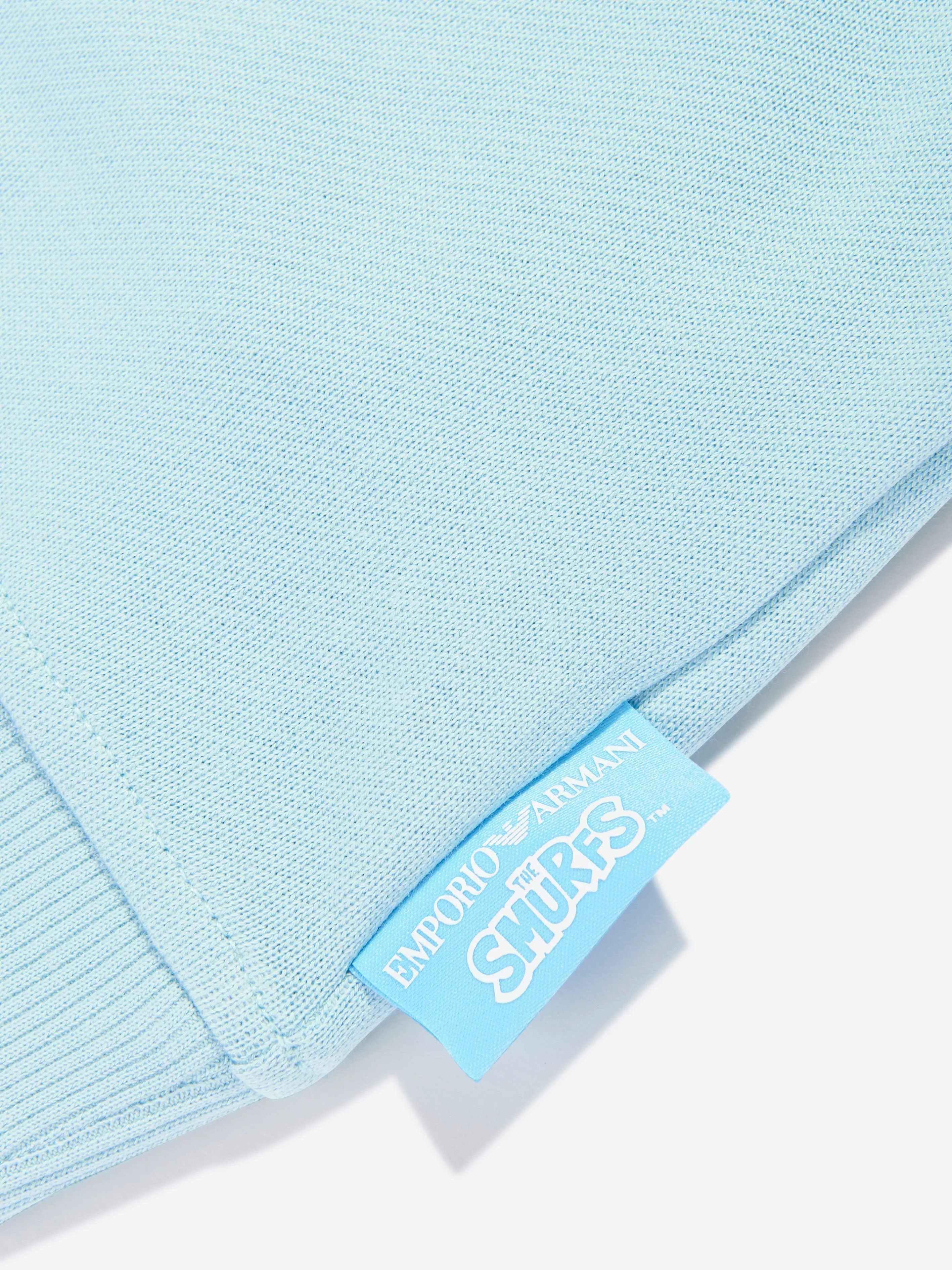 Emporio Armani Baby Boys Schlumpf Sweatshirt in Blau