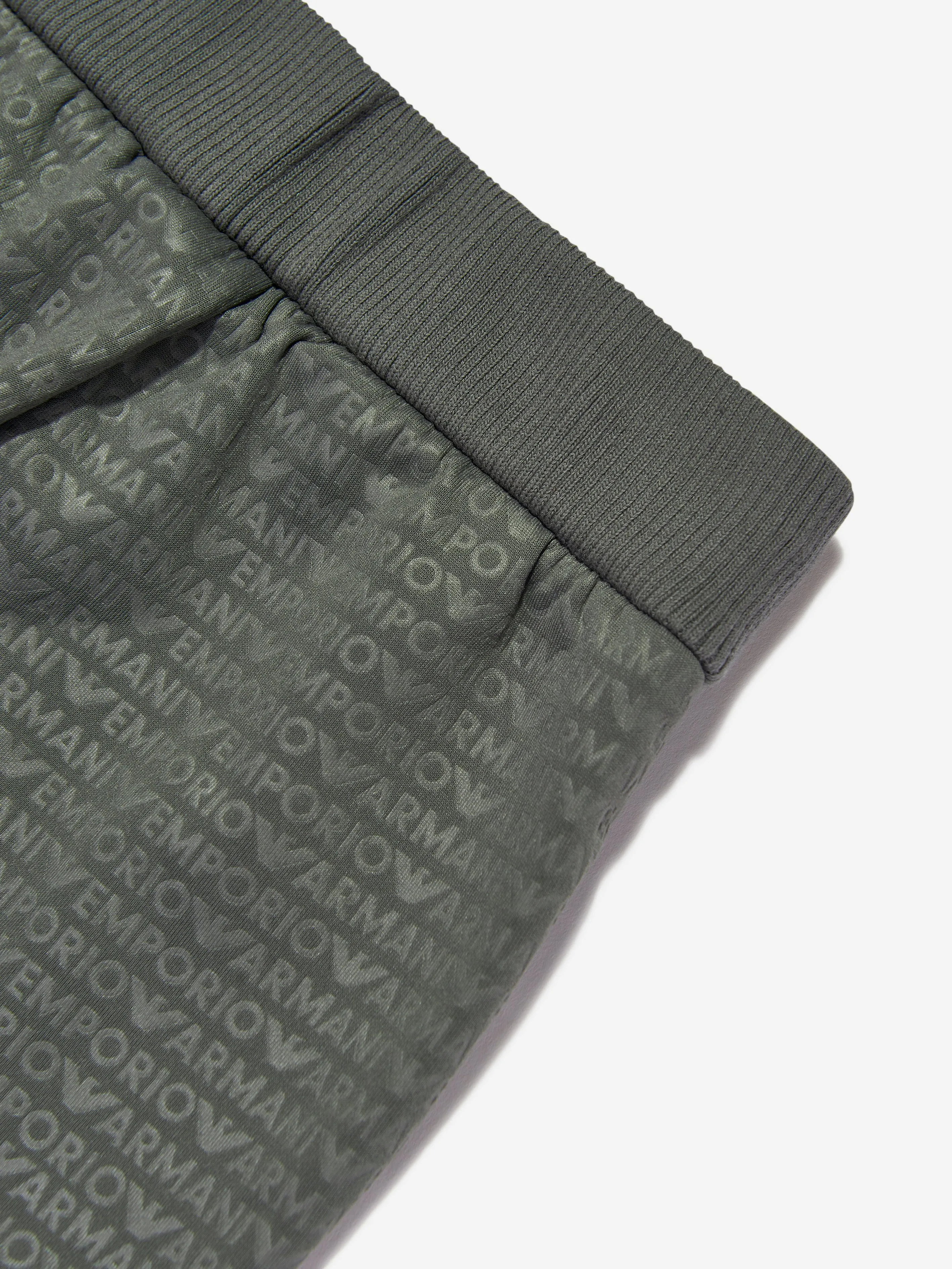 Emporio Armani Jogginghosen für Jungen in Grün mit Cargo-Taschen