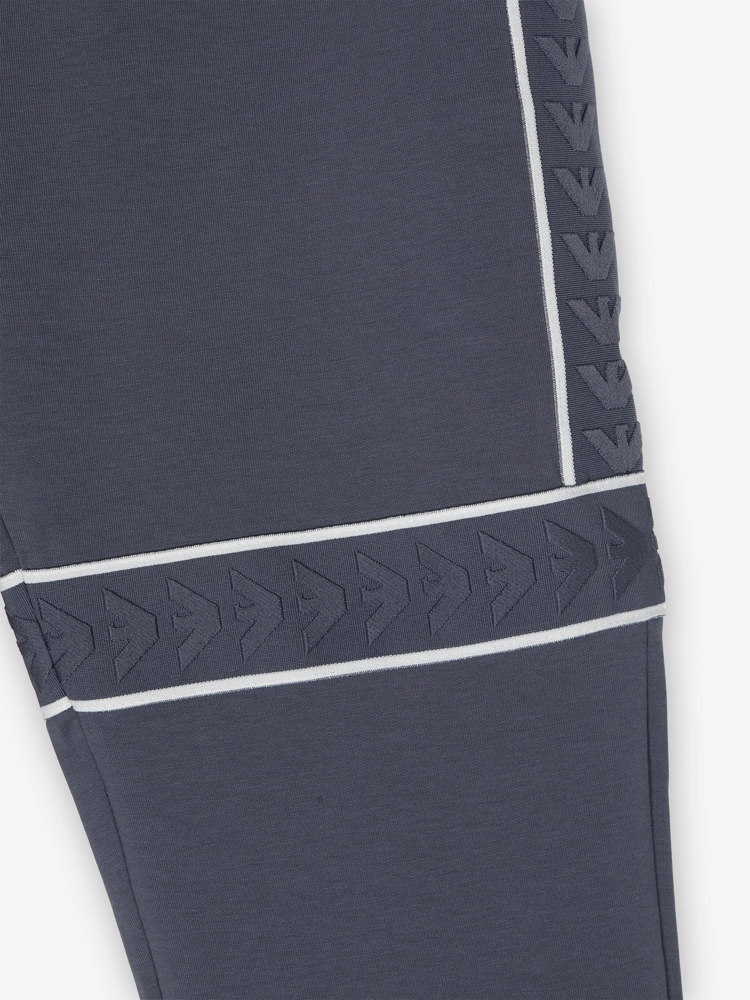Emporio Armani Jogginghose für Jungen mit Logo in Blau