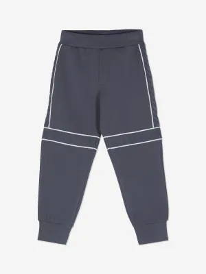 Emporio Armani Jogginghose für Jungen mit Logo in Blau