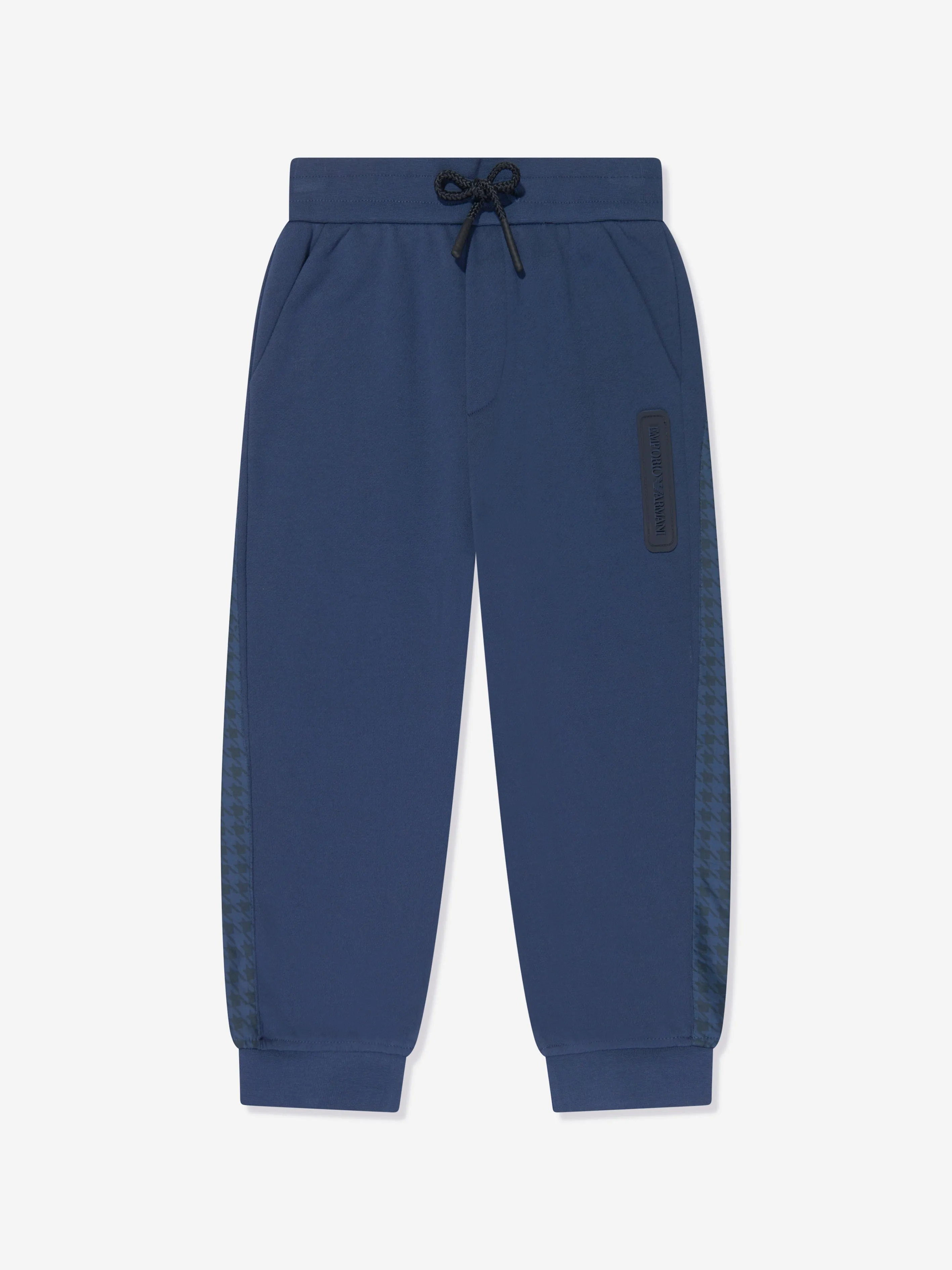 Emporio Armani Jogginghose für Jungen mit Logo in Blau