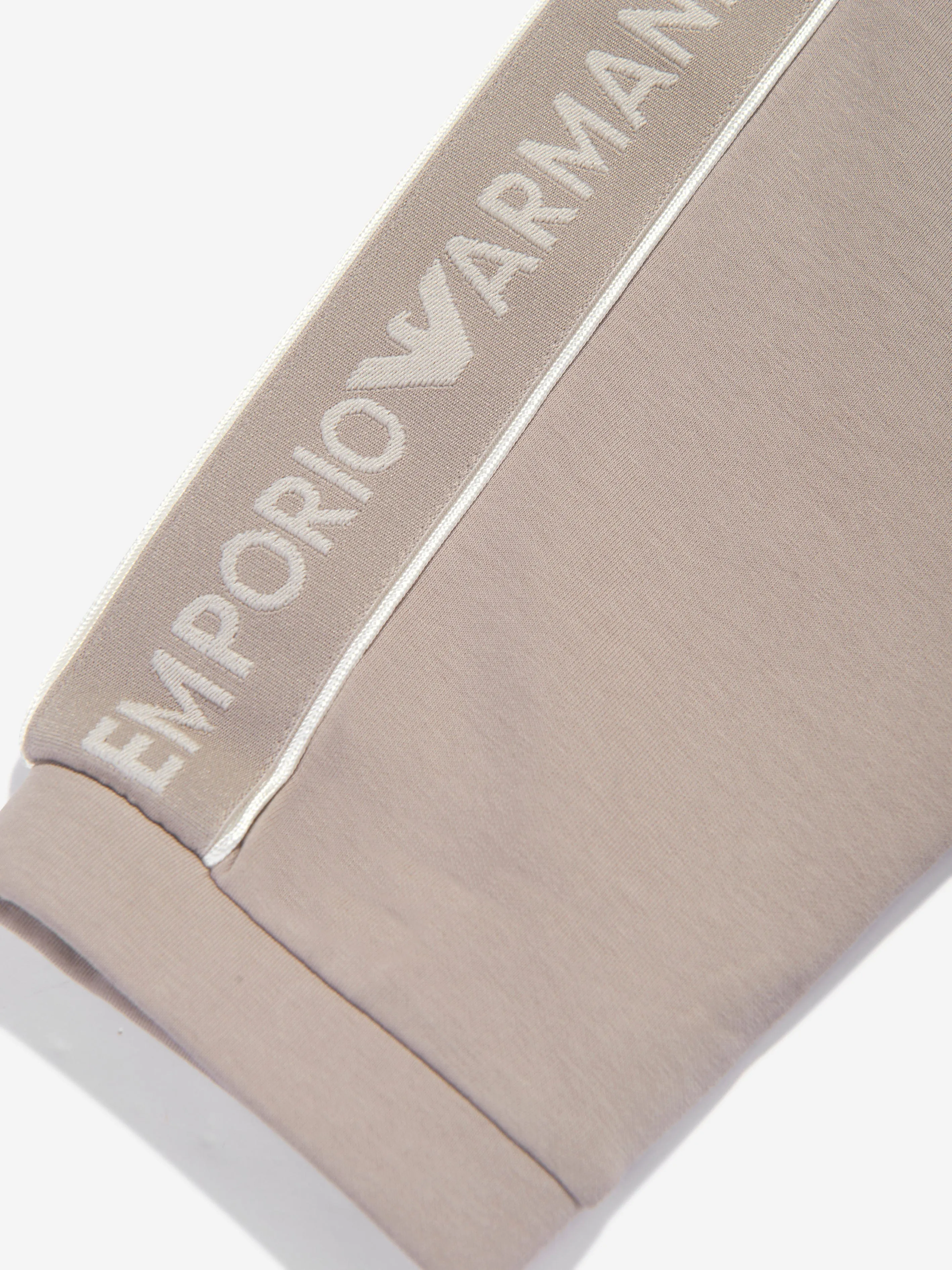 Emporio Armani Jogginghose für Jungen mit Logo in Braun