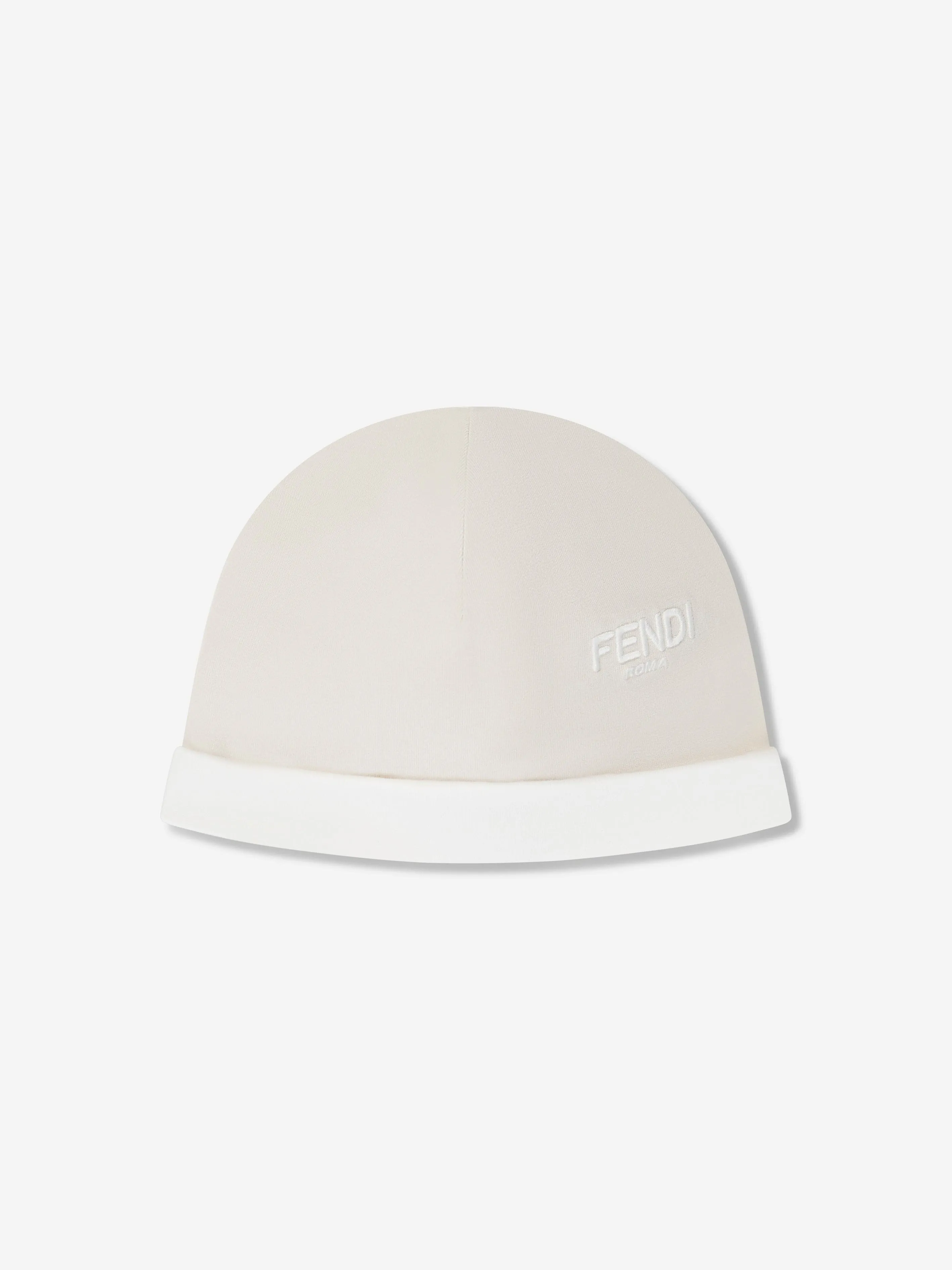 Fendi Baby Bären Babybody und Mützenset in Beige