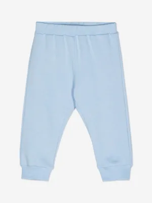 Fendi Baby Boys Logo Joggerhose in Blau