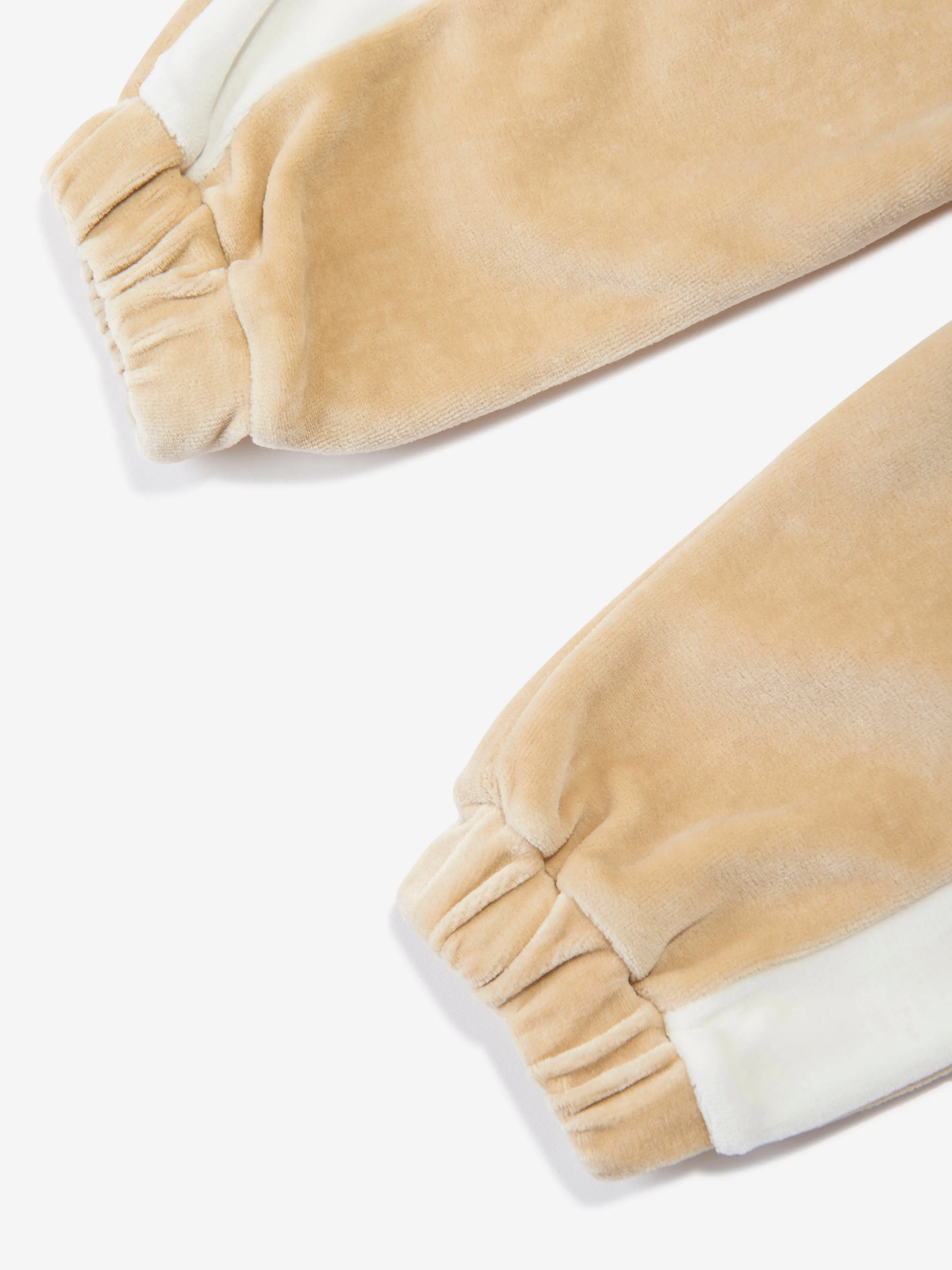 Fandi Baby Chenille Jogginghose in Beige