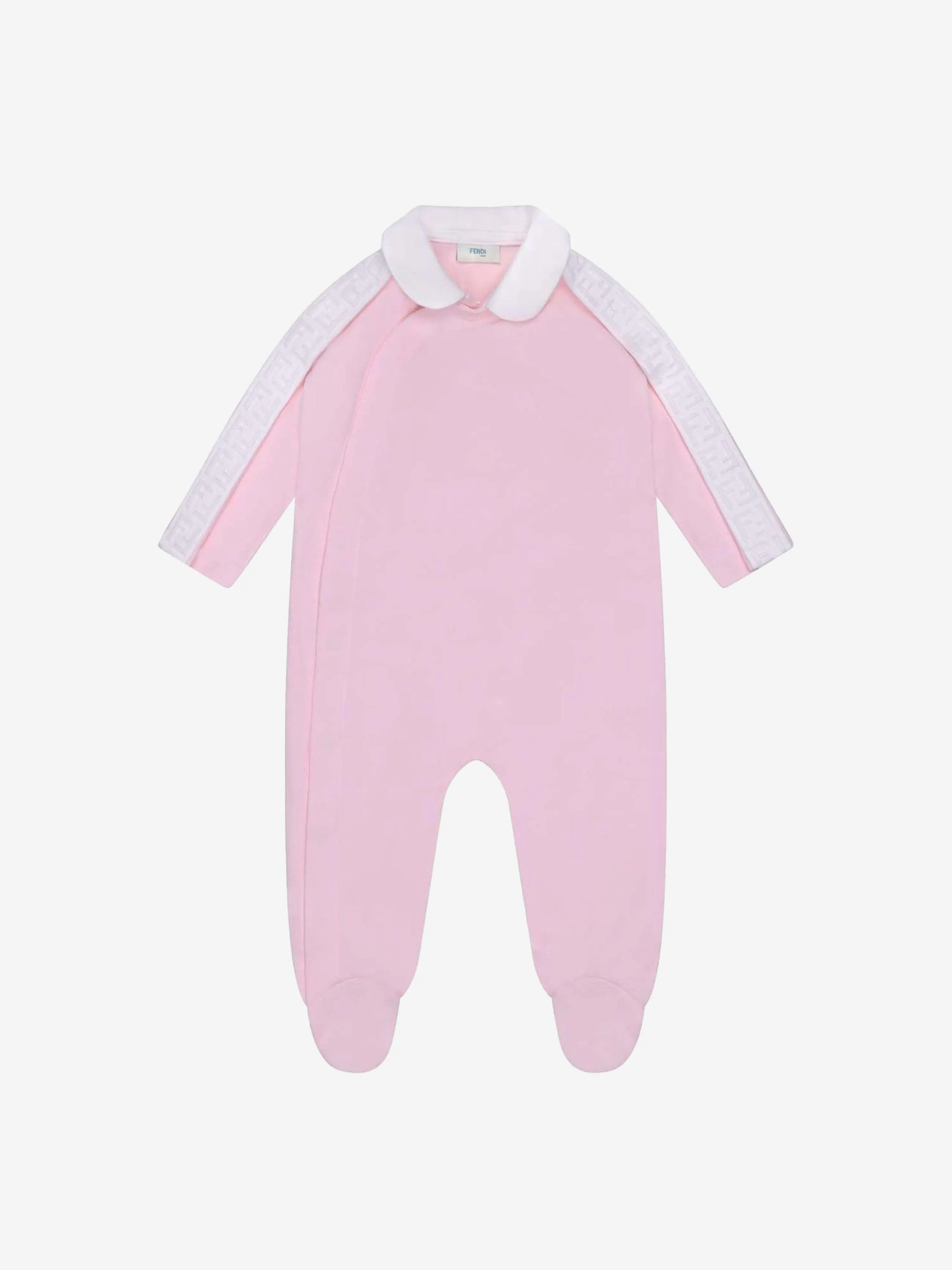 Fendi Baby Girls Babygrow Geschenkset in Rosa